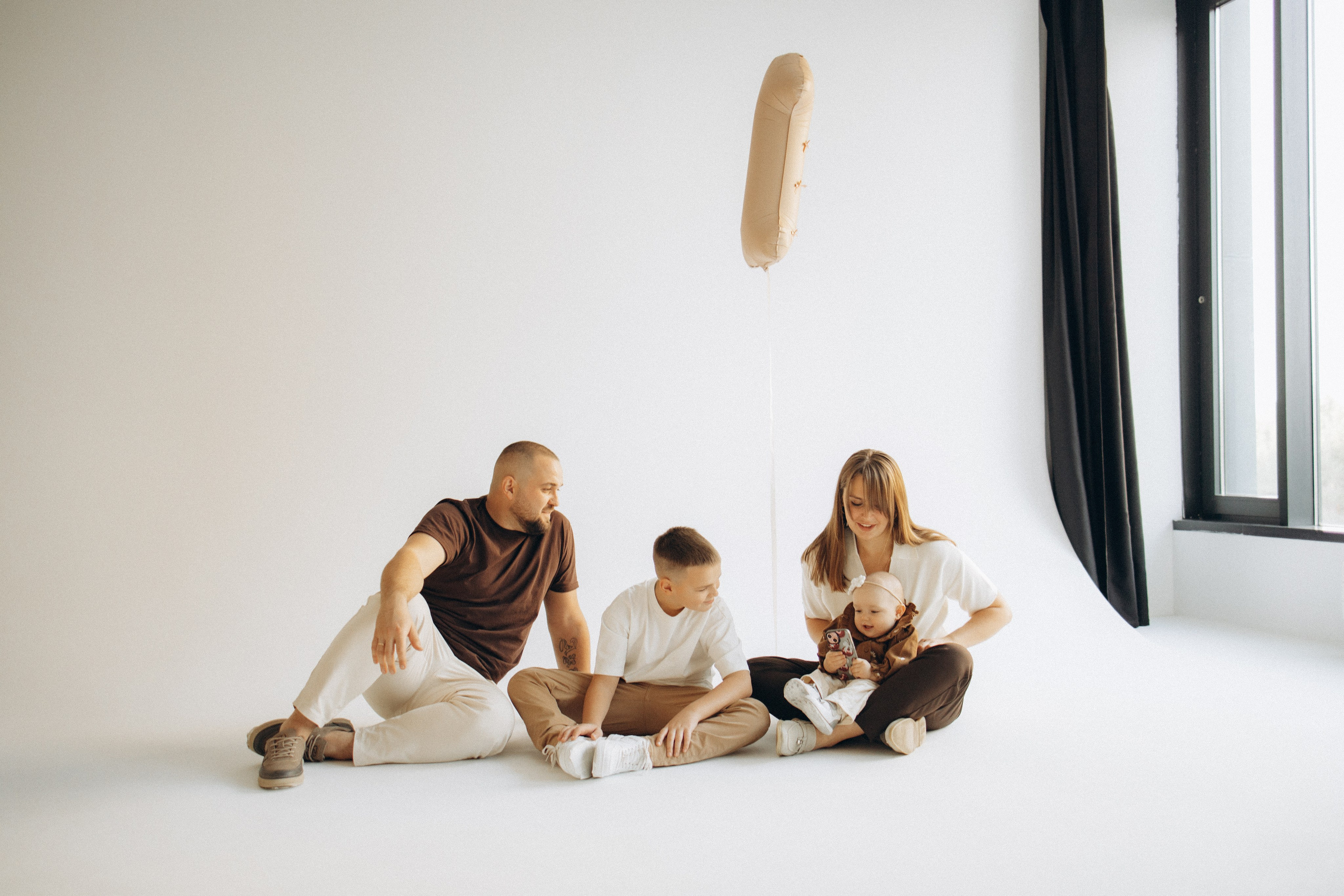 Первый годик Лизы. Семейный фотограф в Москве Анастасия Шалда