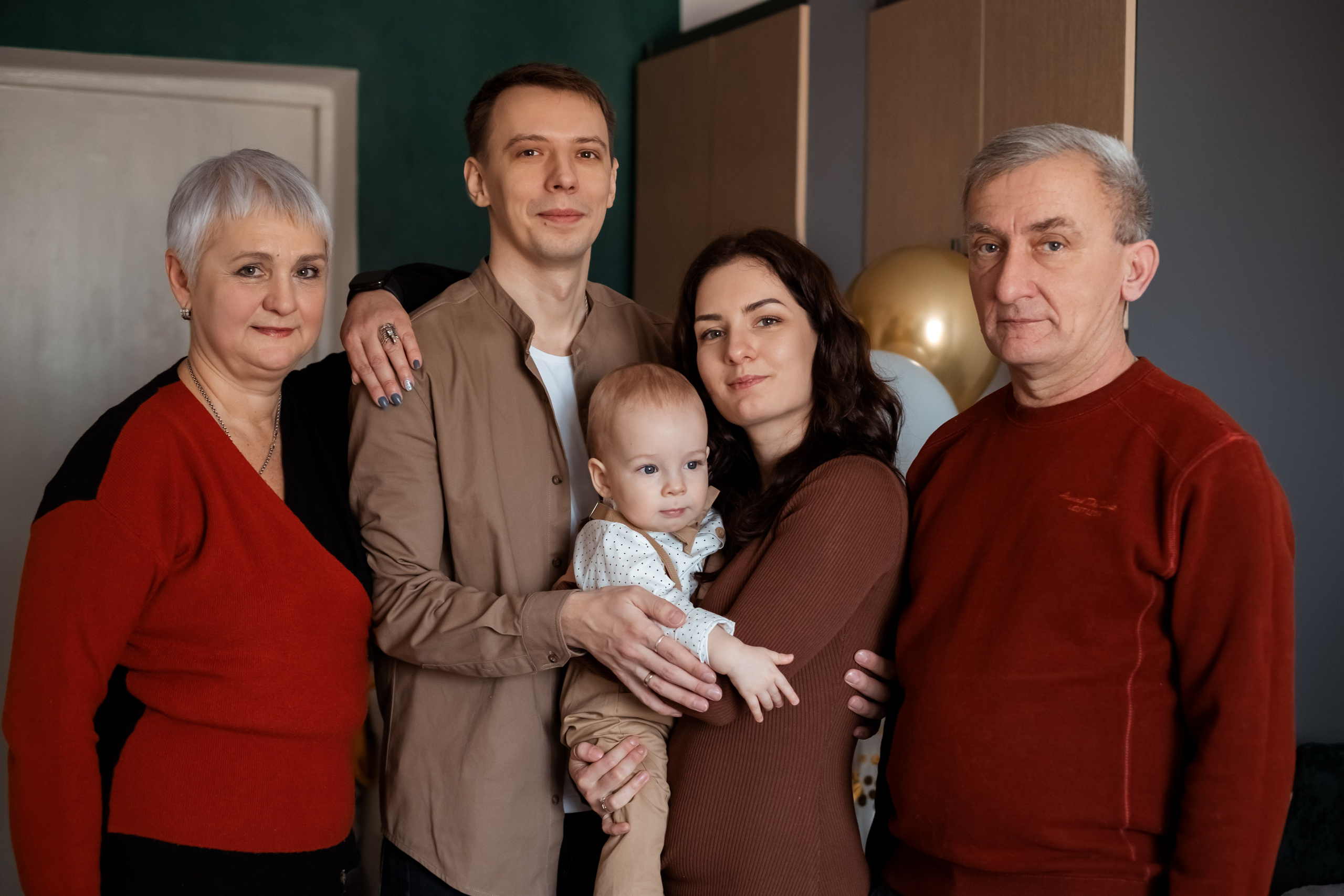 Ура! Мне 1 годик. Семейный и детский фотограф в Мелитополе /Наталья Зацеркляная
