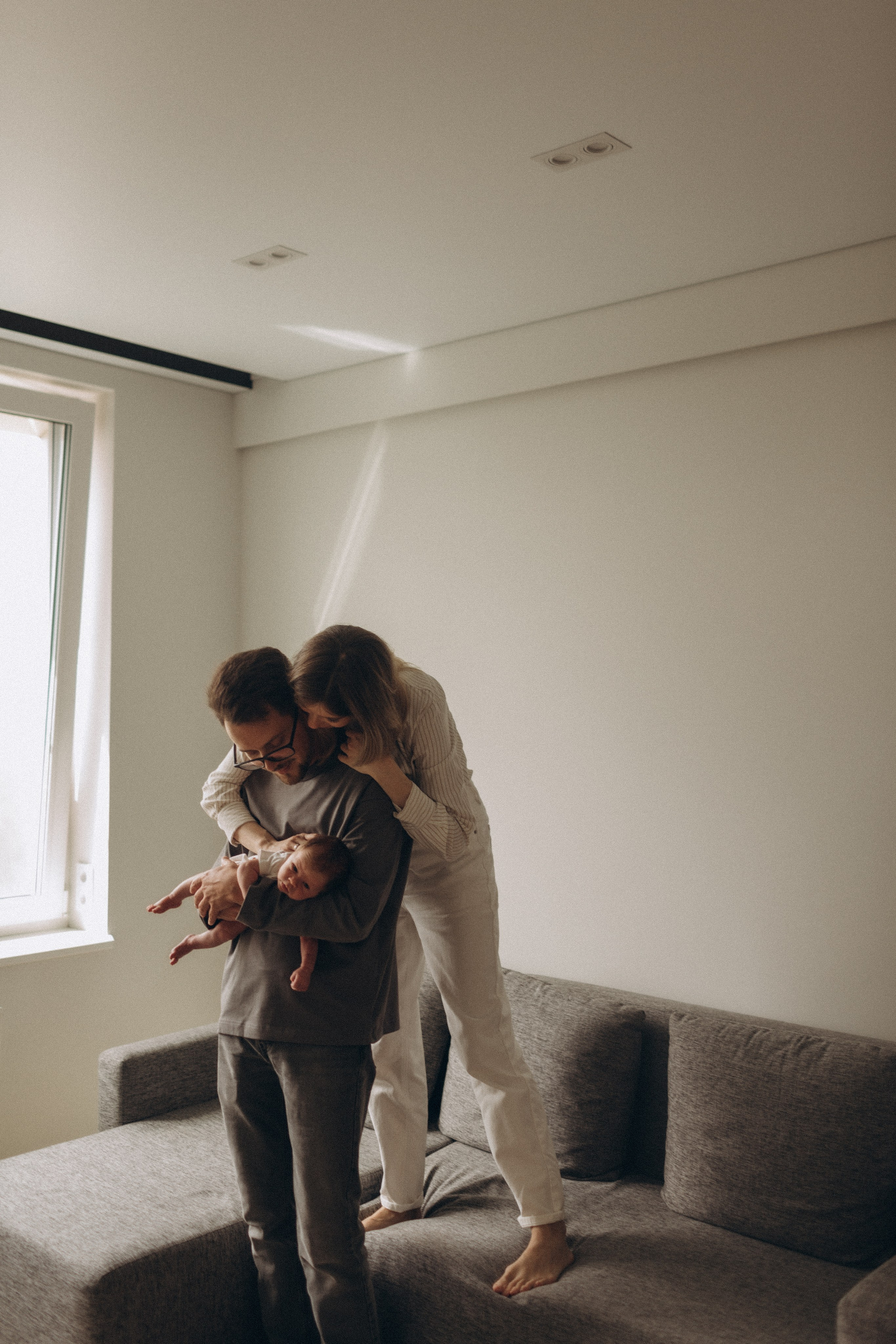 Виктория, Даниил и Лука. 3 недели. -