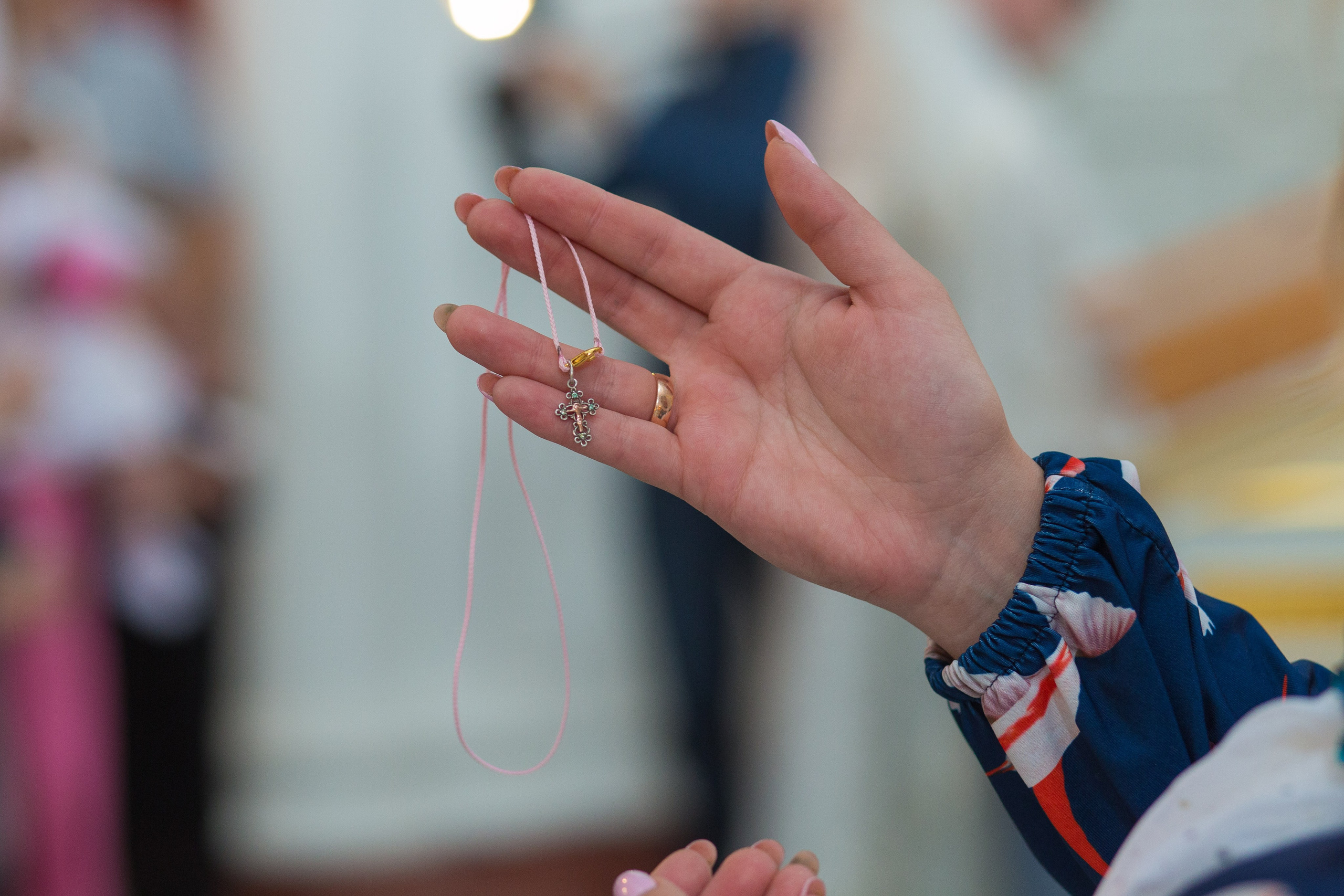 Крещение Вероника. Фотограф Александр Заломаев