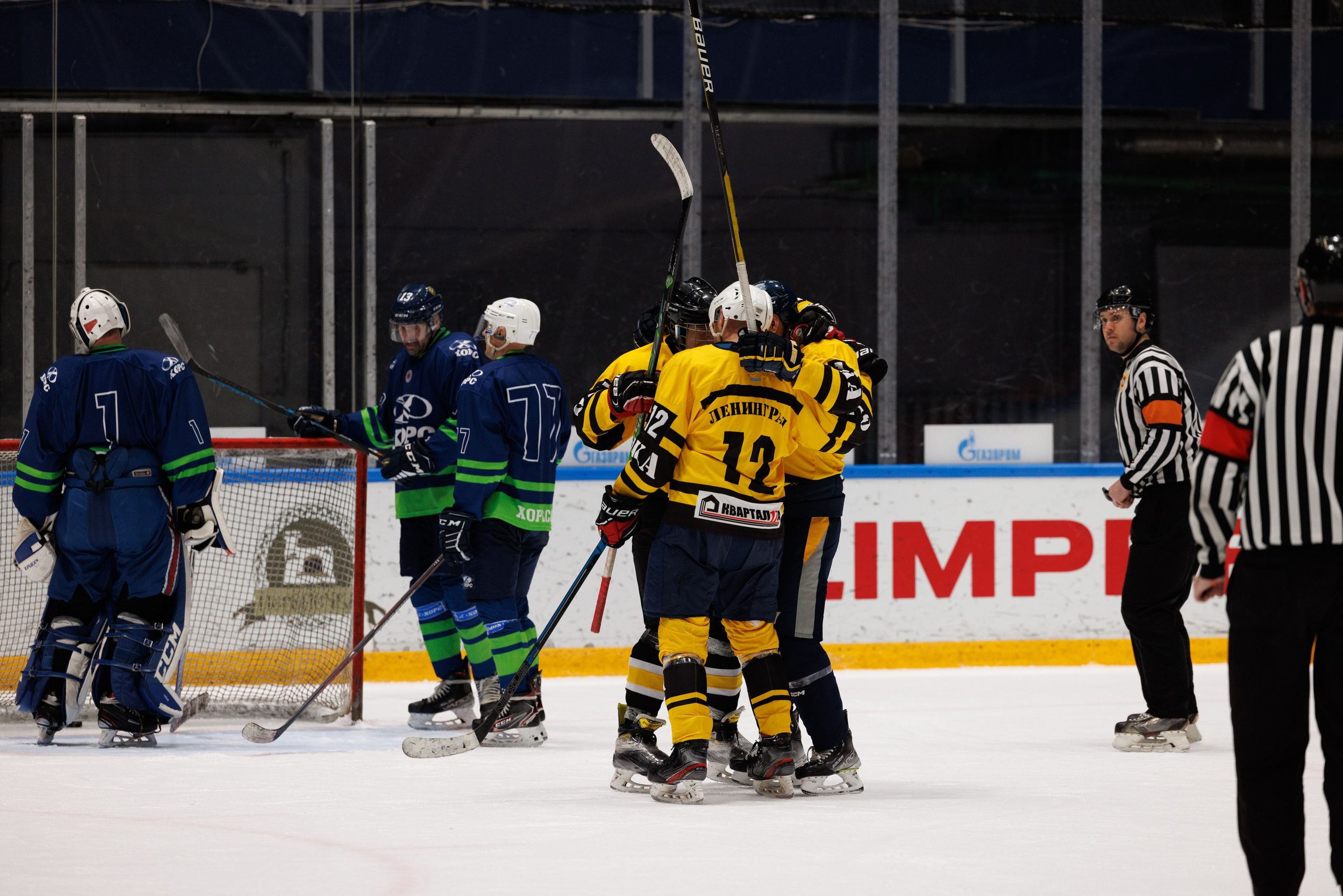 НХЛ (40+) Ижорец — Хорс 3-3. Фотограф Александр Заломаев
