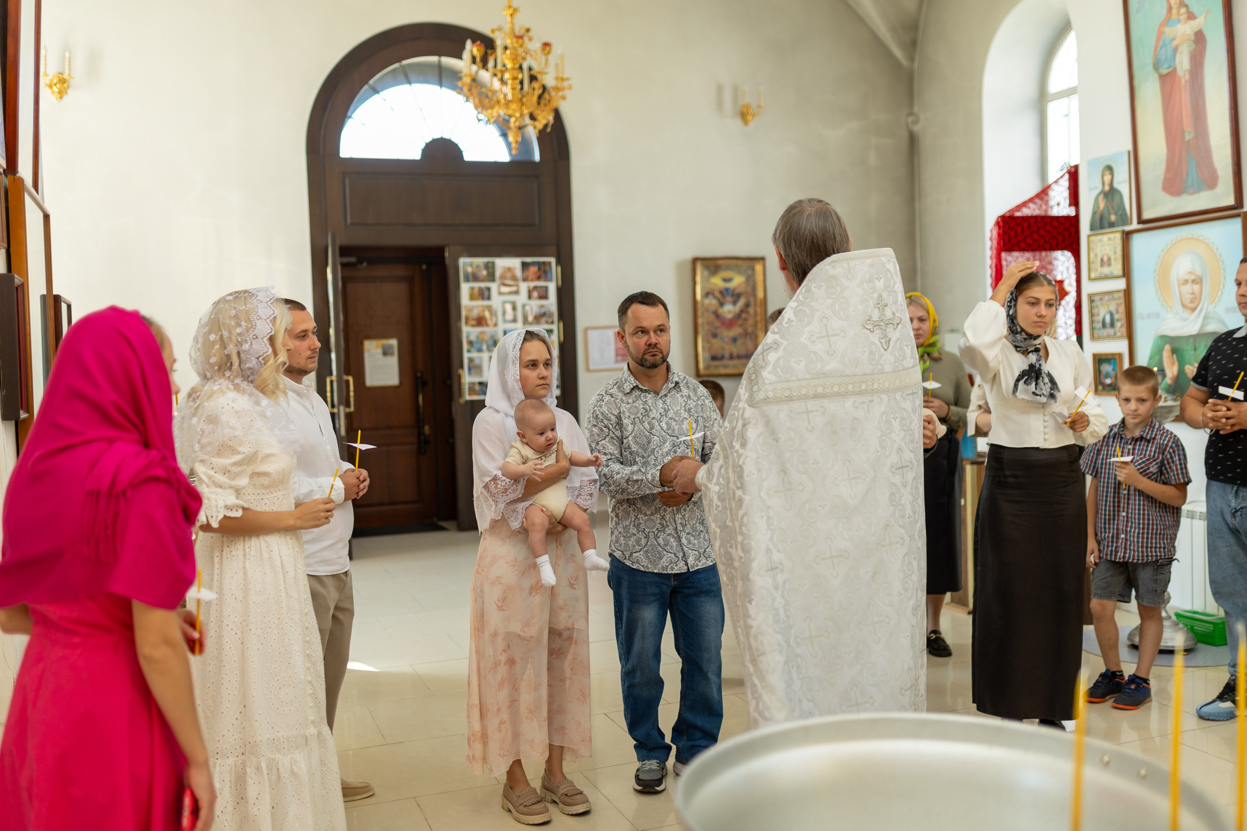 Крещение Артёма (все фото с таинсвта крещения). Фотограф новорожденных. Детский и семейный фотограф Марьяна Юдина
