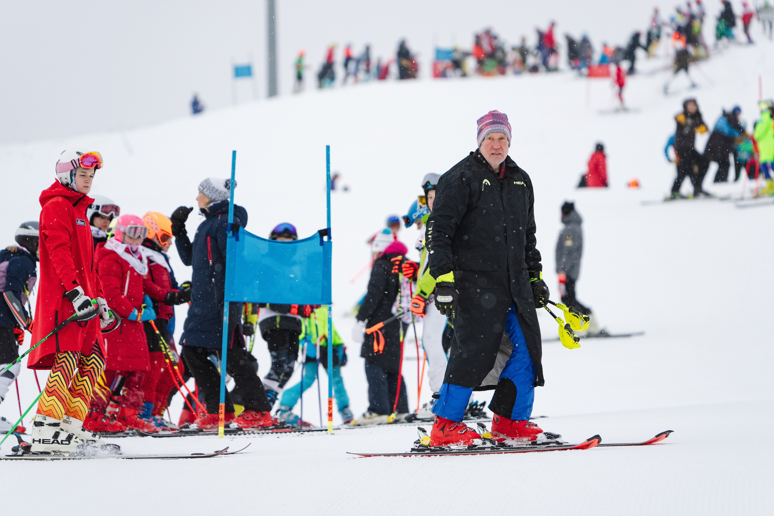 Горные лыжи. Первенство Центрального Федерального Округа. GS U14 Шуколово. Фотограф Студитский Евгений