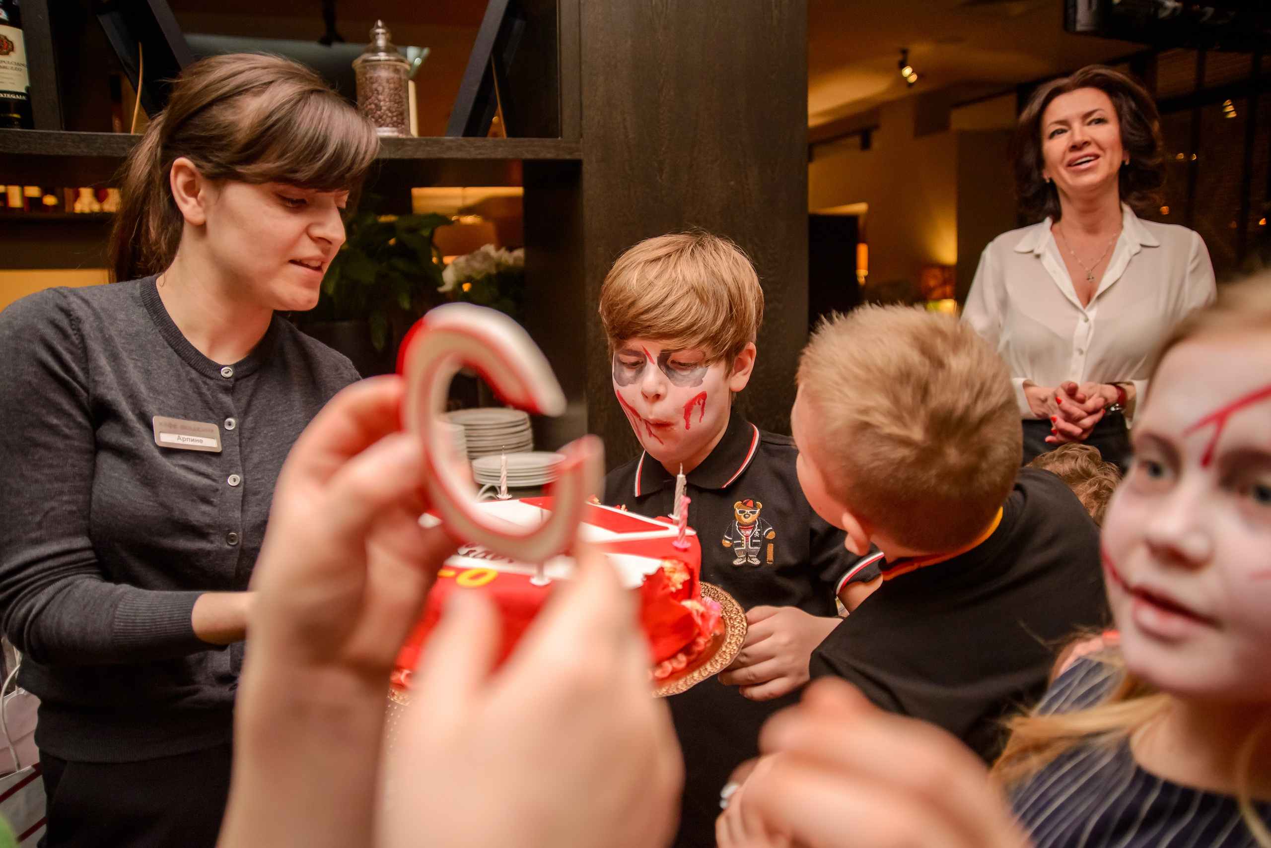 Детский день рождения в ресторане