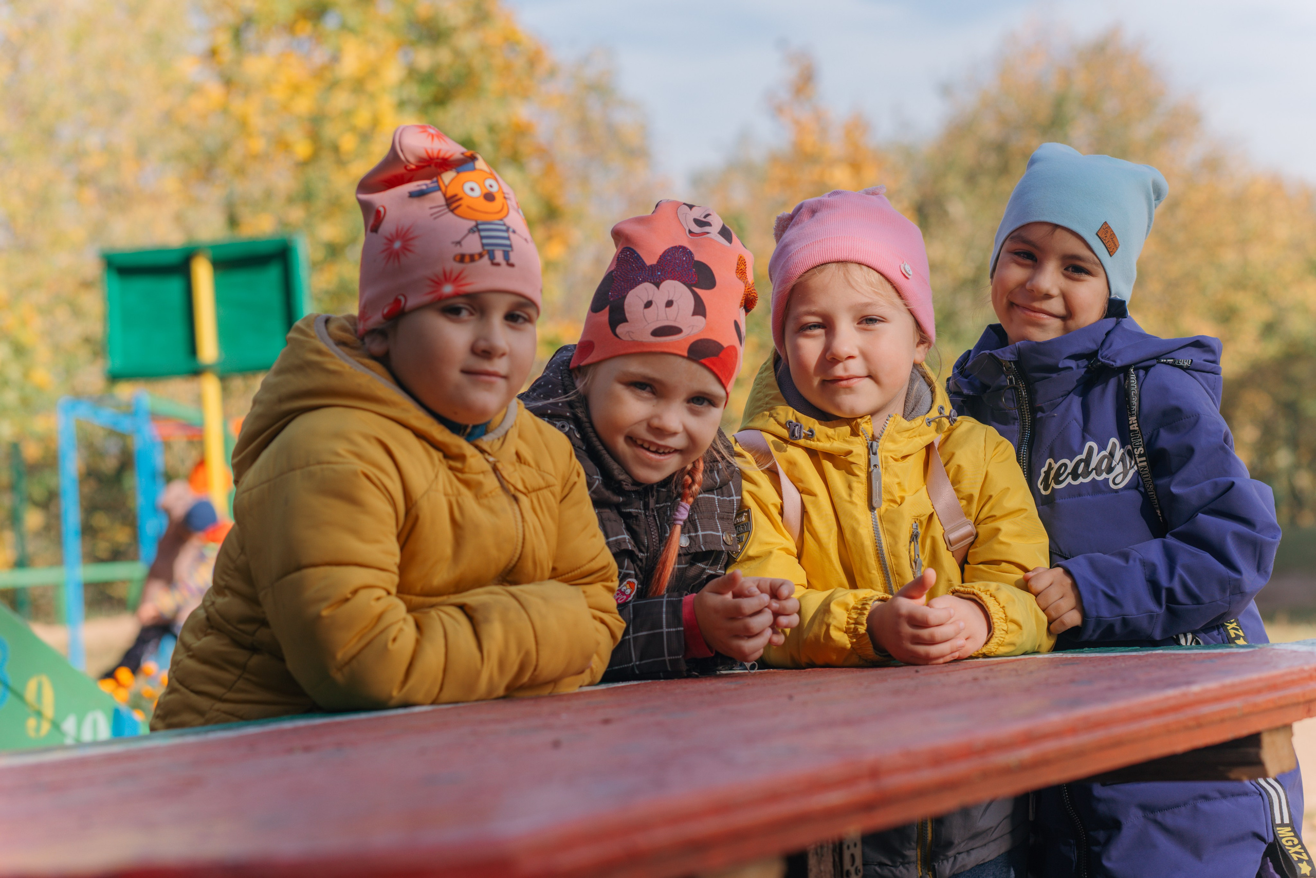Детский сад № 20. Фотосессия для выпускного альбома. Студия выпускных альбомов Остров