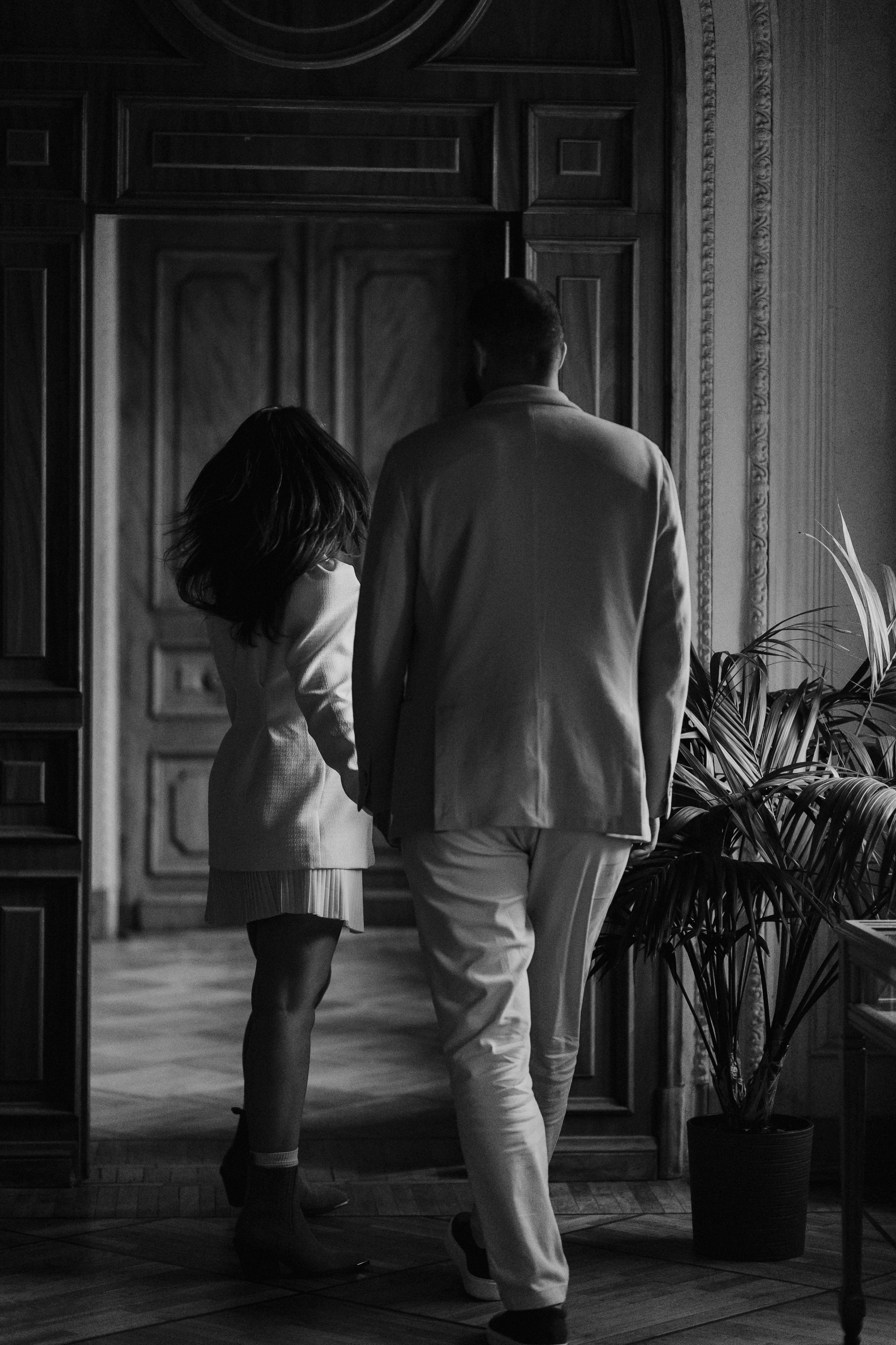 Анастасия и Мостафа (библиотека + прогулка). Фотограф в Москве Екатерина Потапова