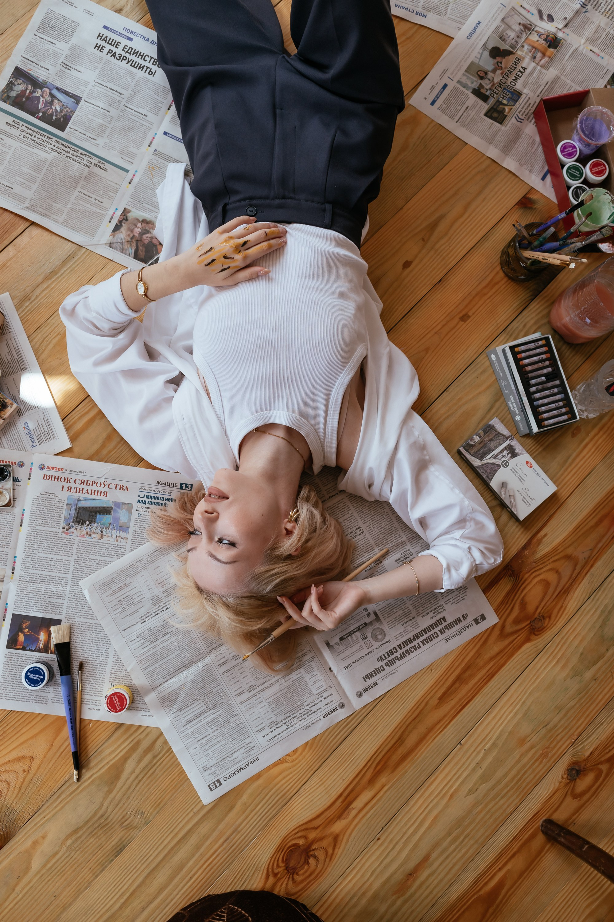 Художница. Семейный фотограф в Минске Приболовец Светлана