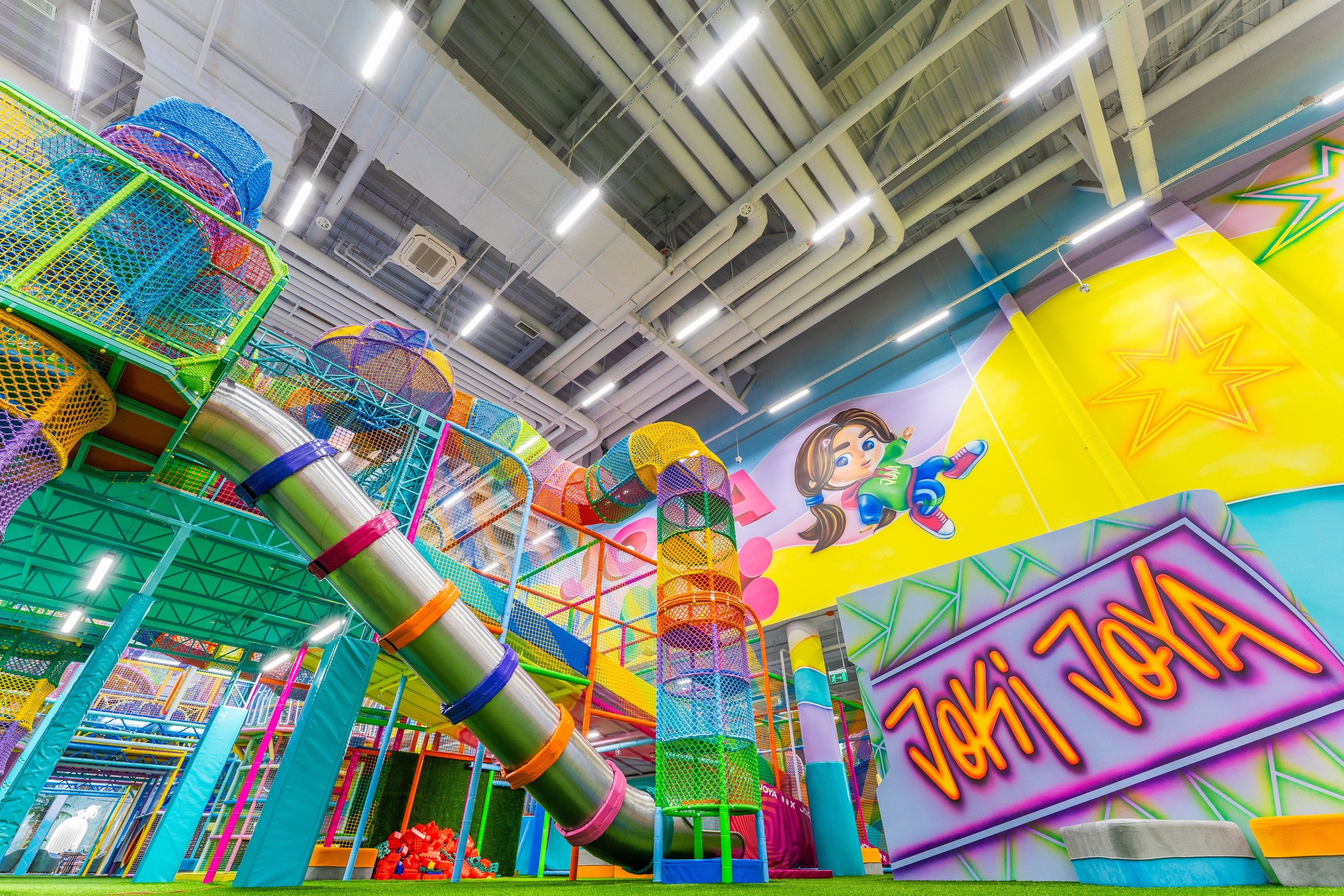Парк развлечений Joki Joya Лефортово. Интерьерный фотограф Александра Солдатова