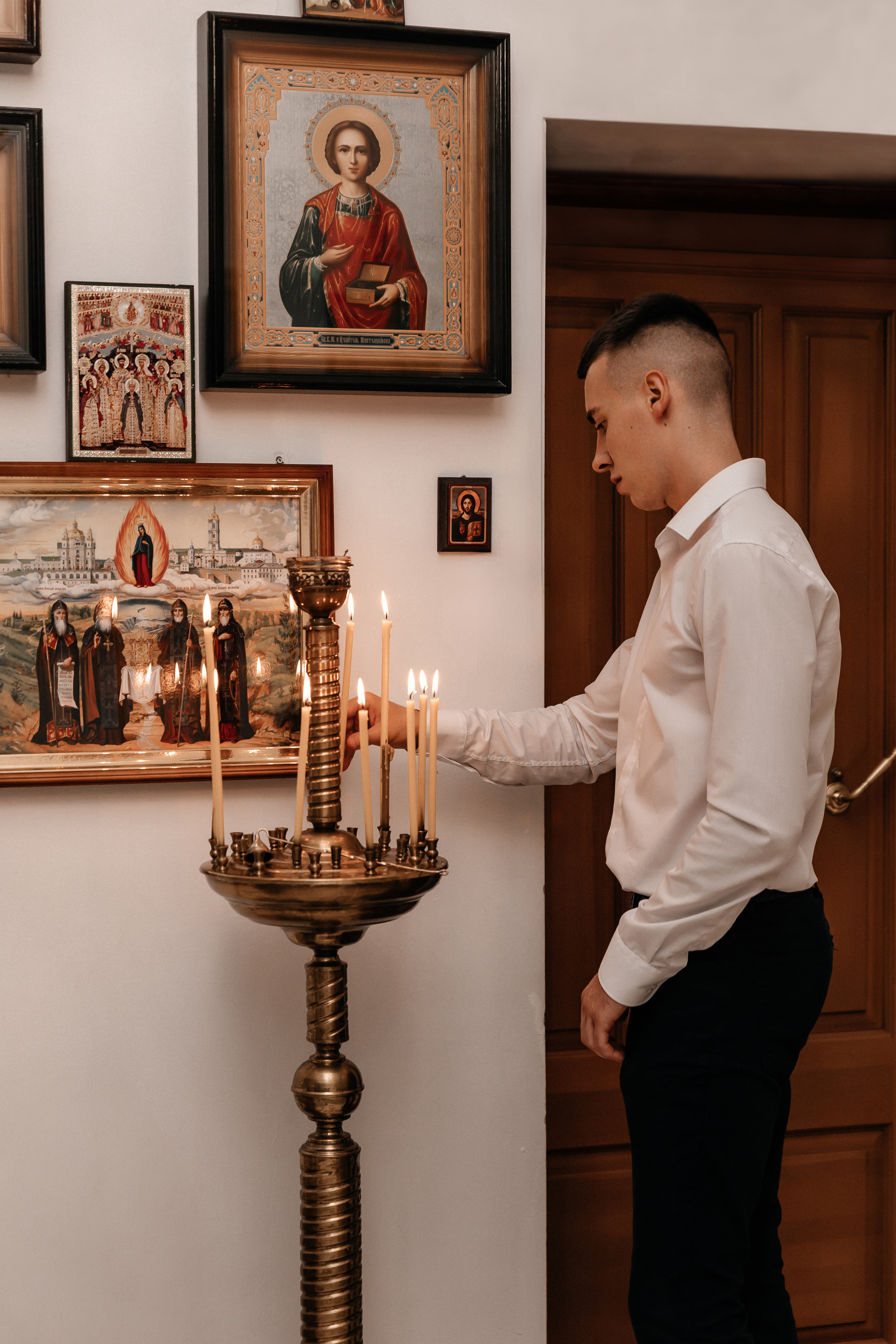 Крещение Марка. Семейный фотограф Минск Усова Ольга