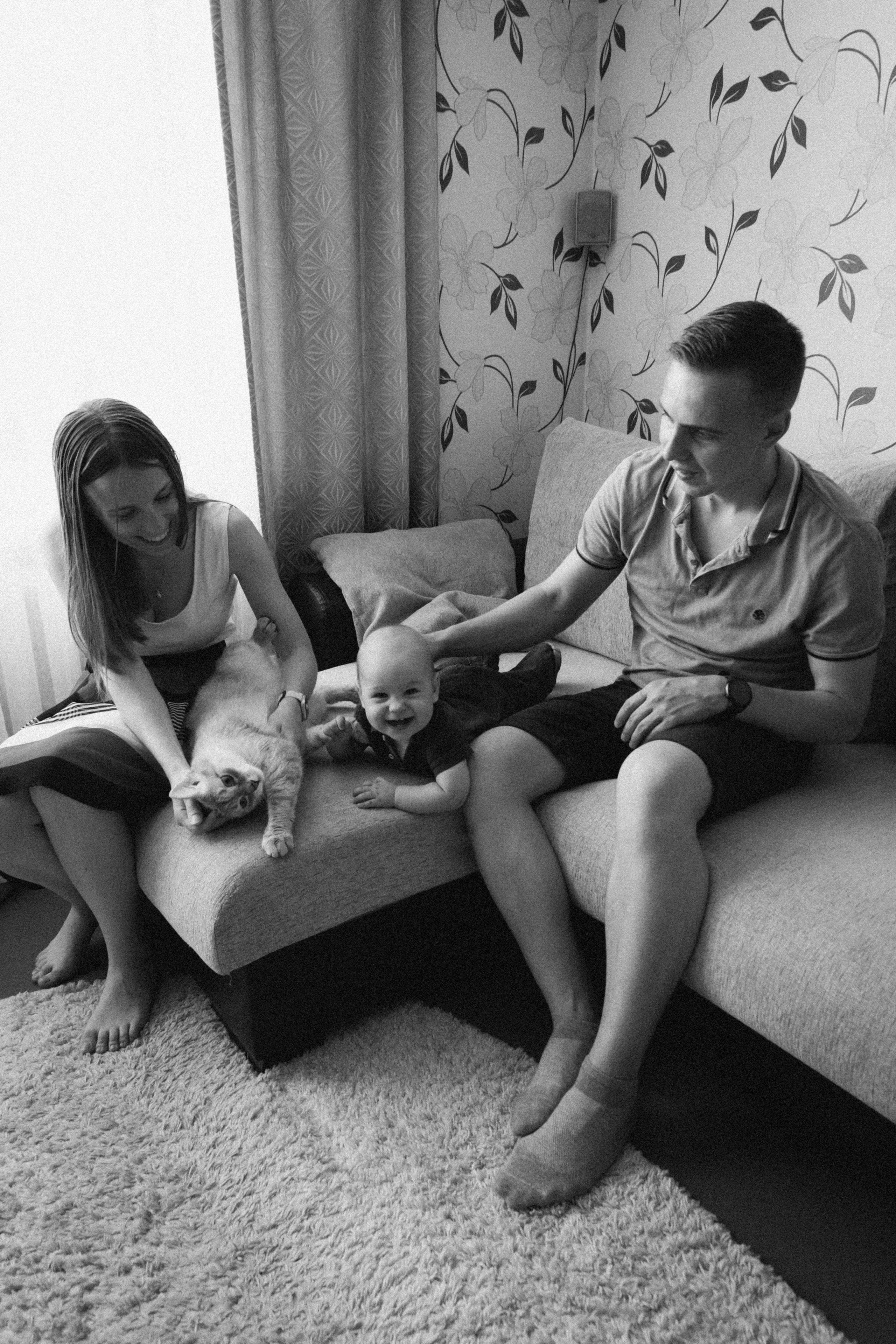 Юля, Витя, Мирон и Марфуня. Семейный фотограф Минск Усова Ольга