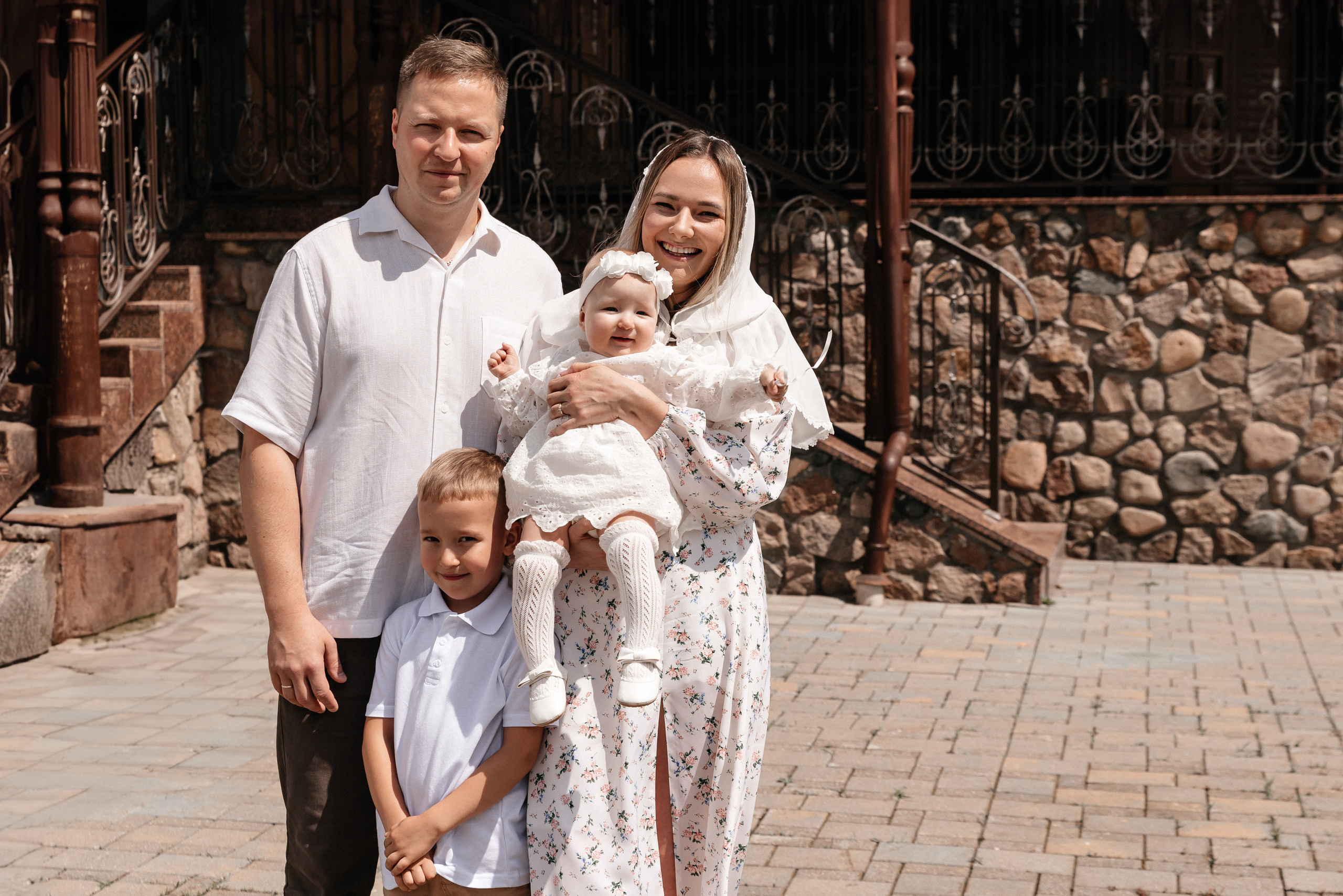 Крещение Мии. Семейный фотограф Минск Усова Ольга