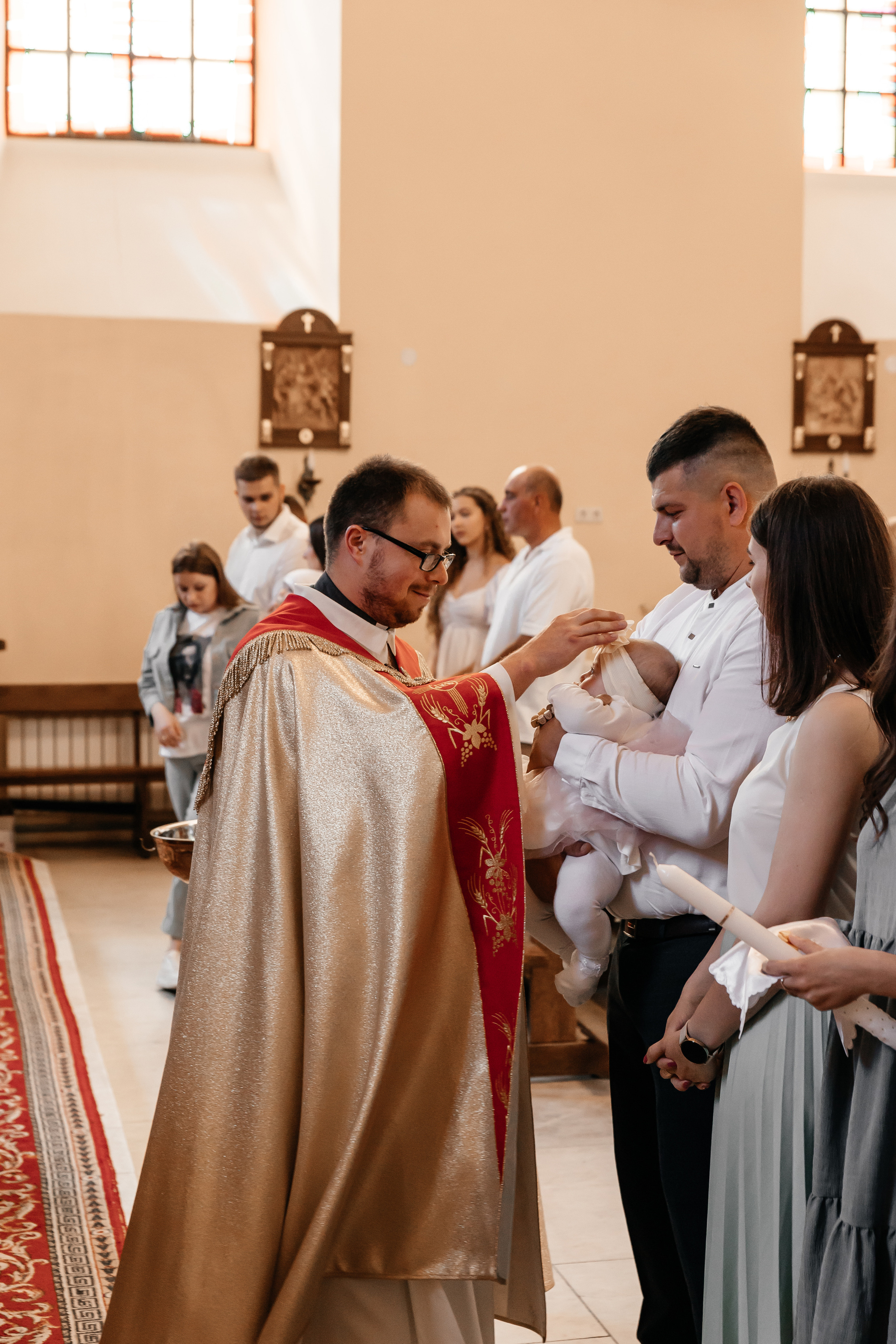 Крещение Полины. Семейный фотограф Минск Усова Ольга