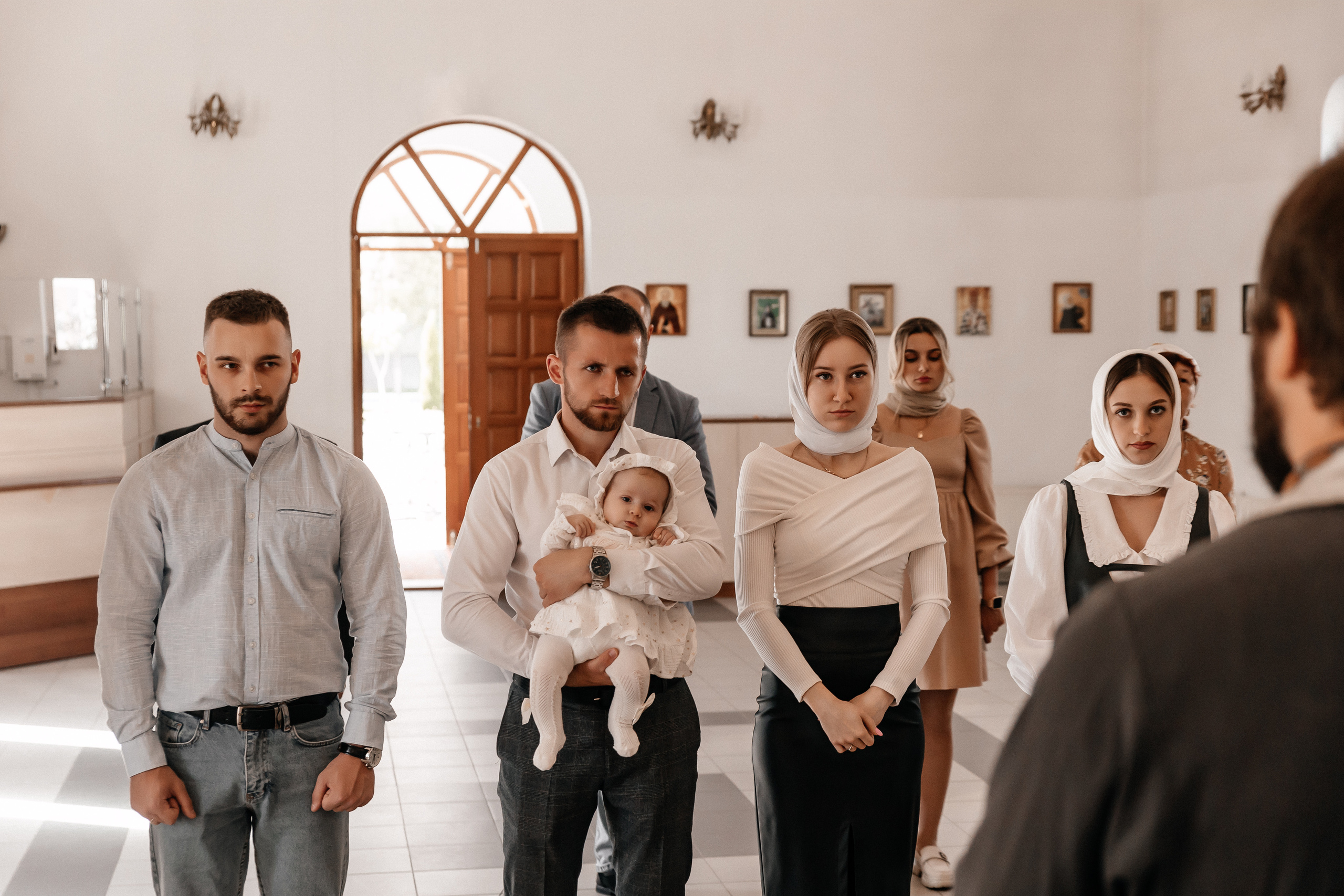 Крещение Анисии. Семейный фотограф Минск Усова Ольга