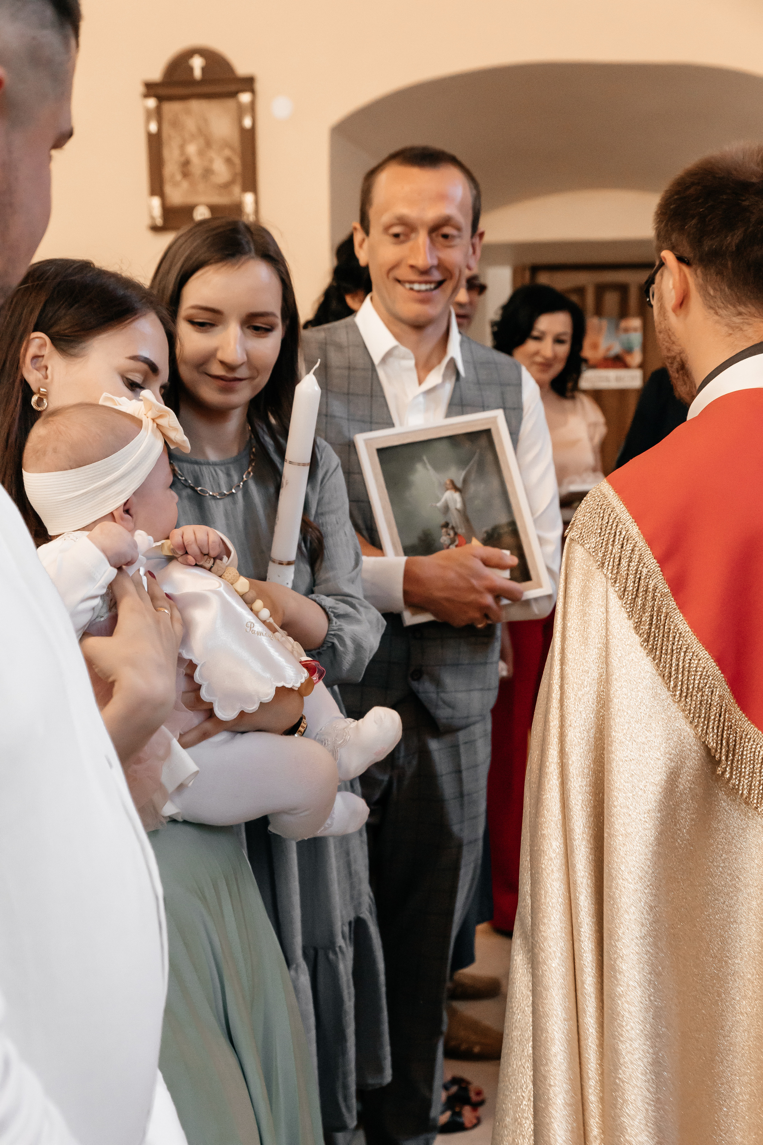 Крещение Полины. Семейный фотограф Минск Усова Ольга