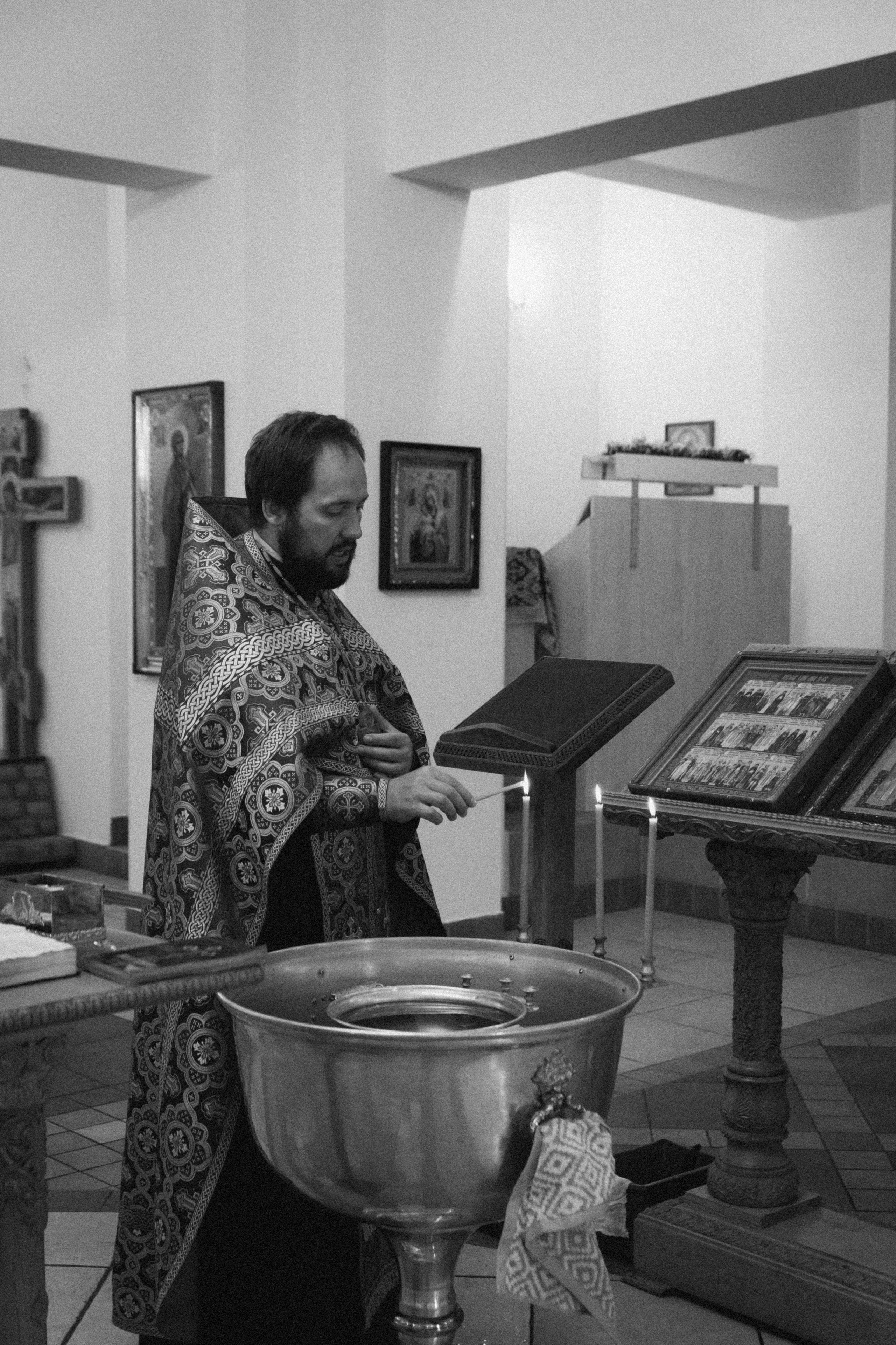 Крещение Ксении (конфиденциальное). Семейный фотограф Минск Усова Ольга