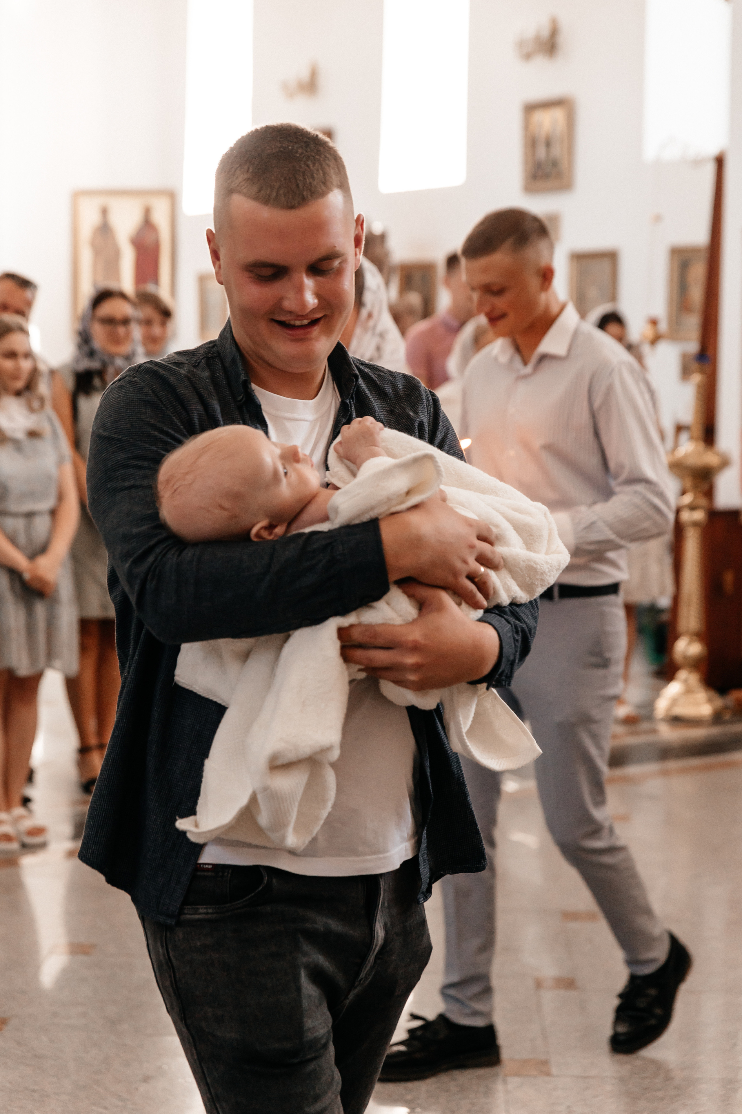 Крещение Тимофея. Семейный фотограф Минск Усова Ольга