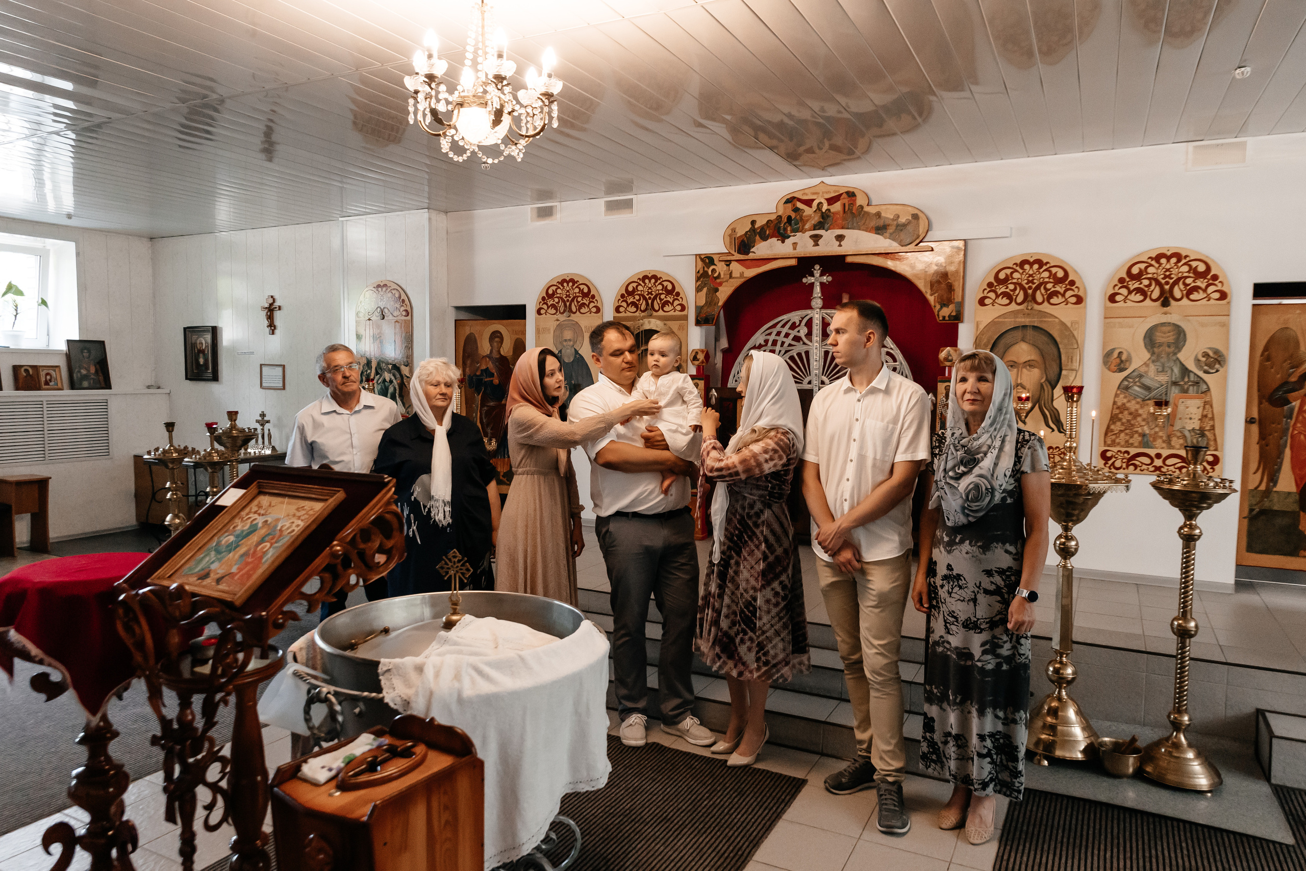 Крещение Никиты. Семейный фотограф Минск Усова Ольга