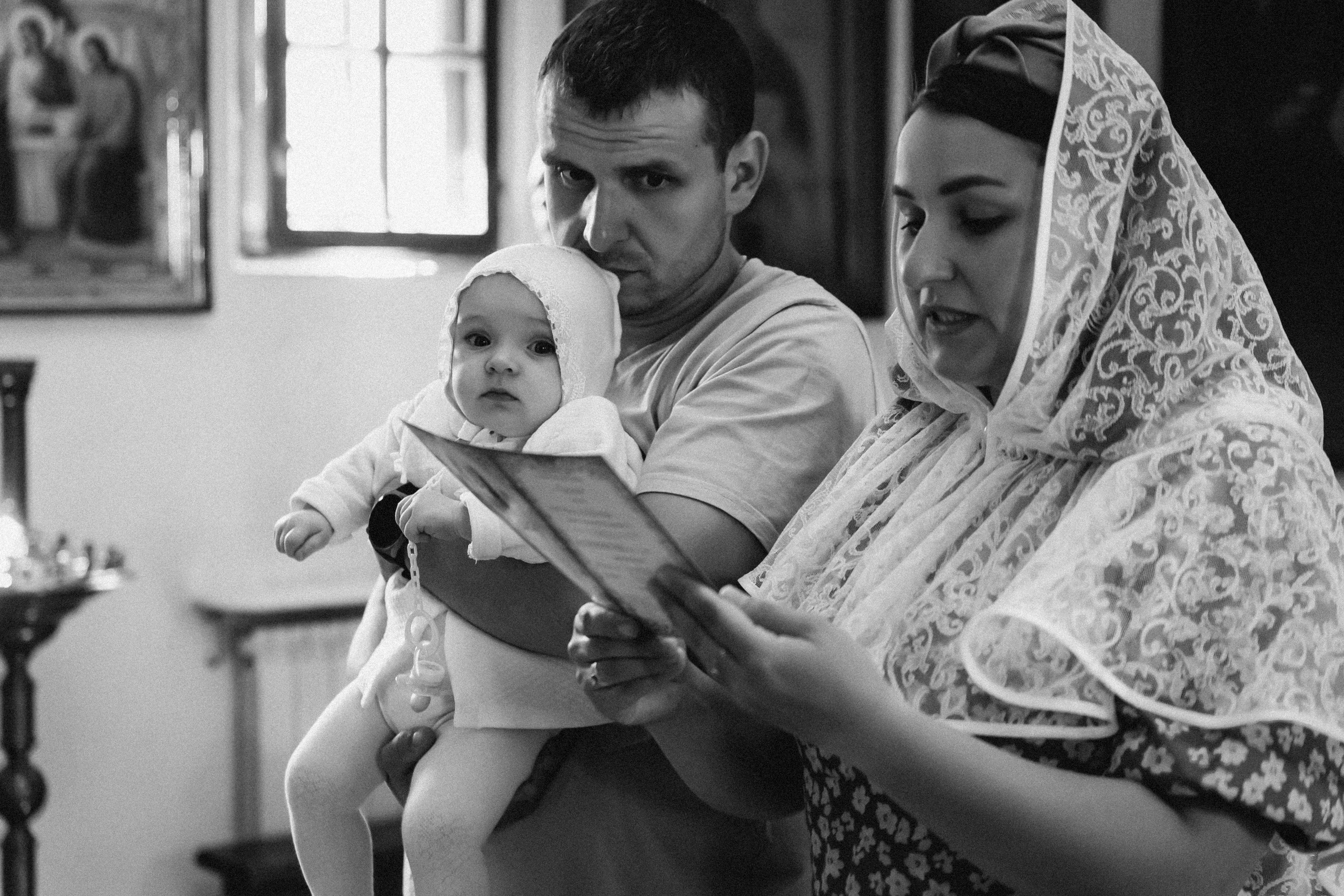 Крещение Надежды. Семейный фотограф Минск Усова Ольга