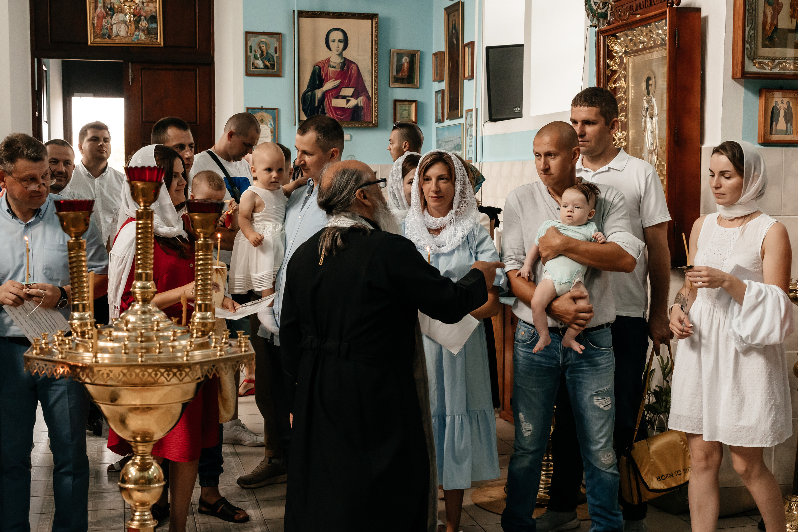 Крещение Никиты. Семейный фотограф Минск Усова Ольга