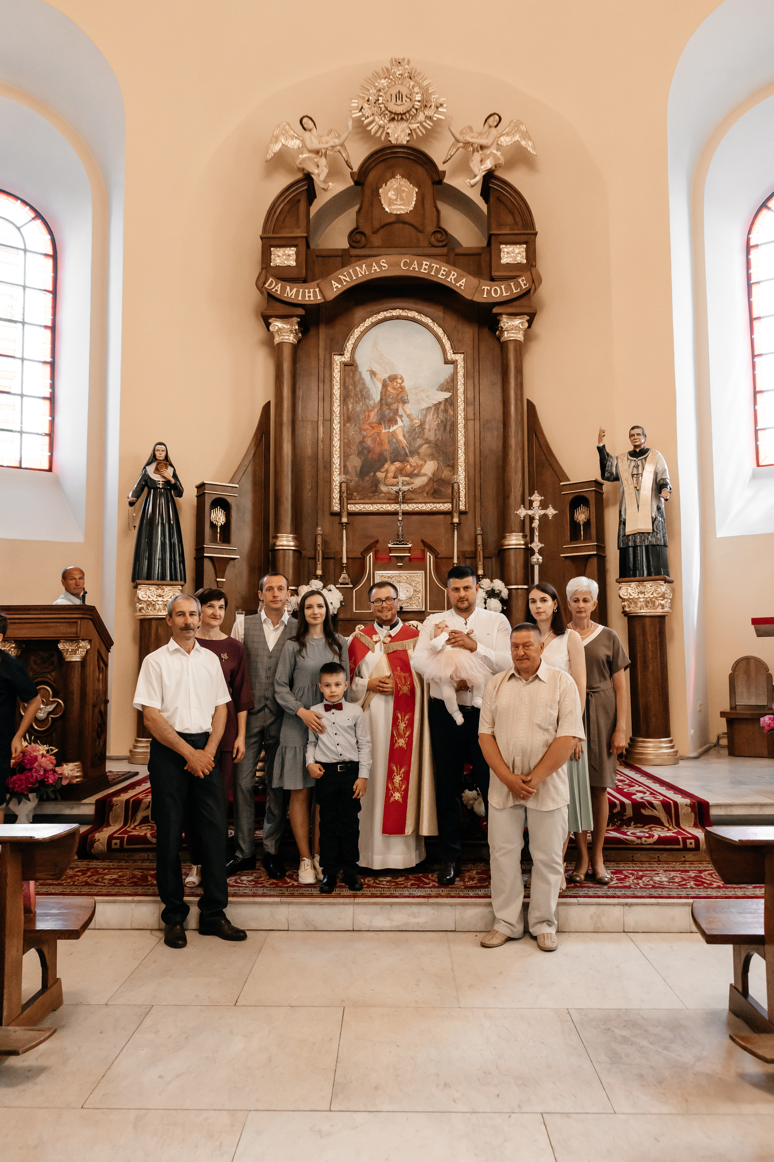 Крещение Полины. Семейный фотограф Минск Усова Ольга