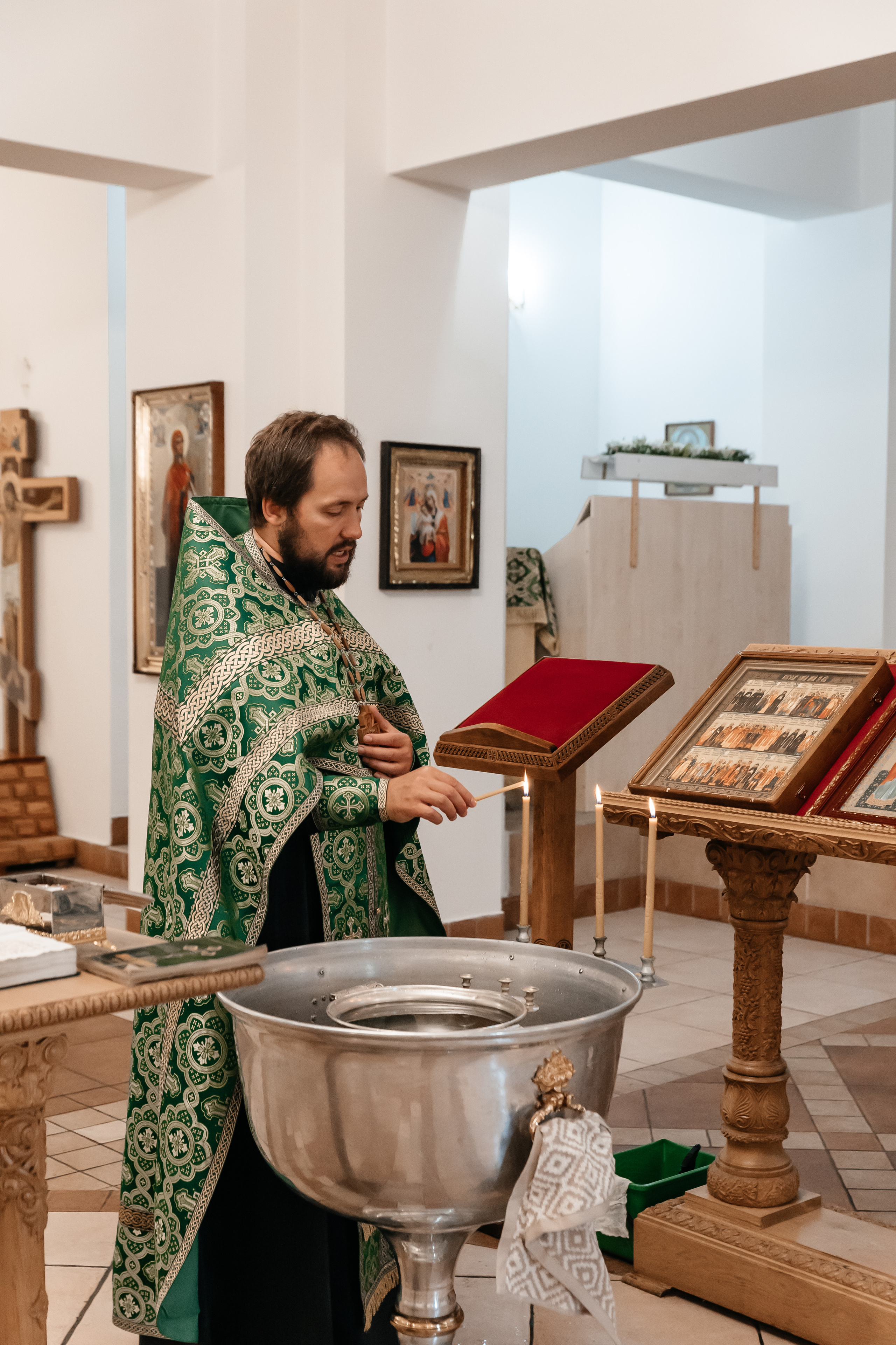 Крещение Ксении (конфиденциальное). Семейный фотограф Минск Усова Ольга