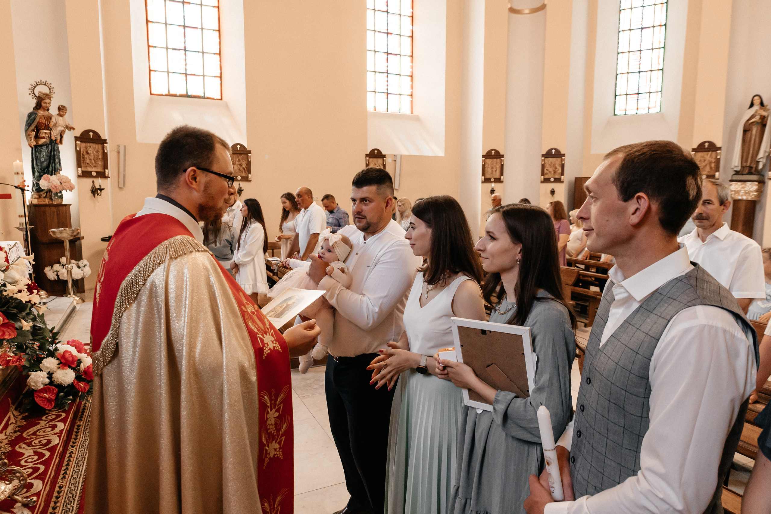 Крещение Полины. Семейный фотограф Минск Усова Ольга