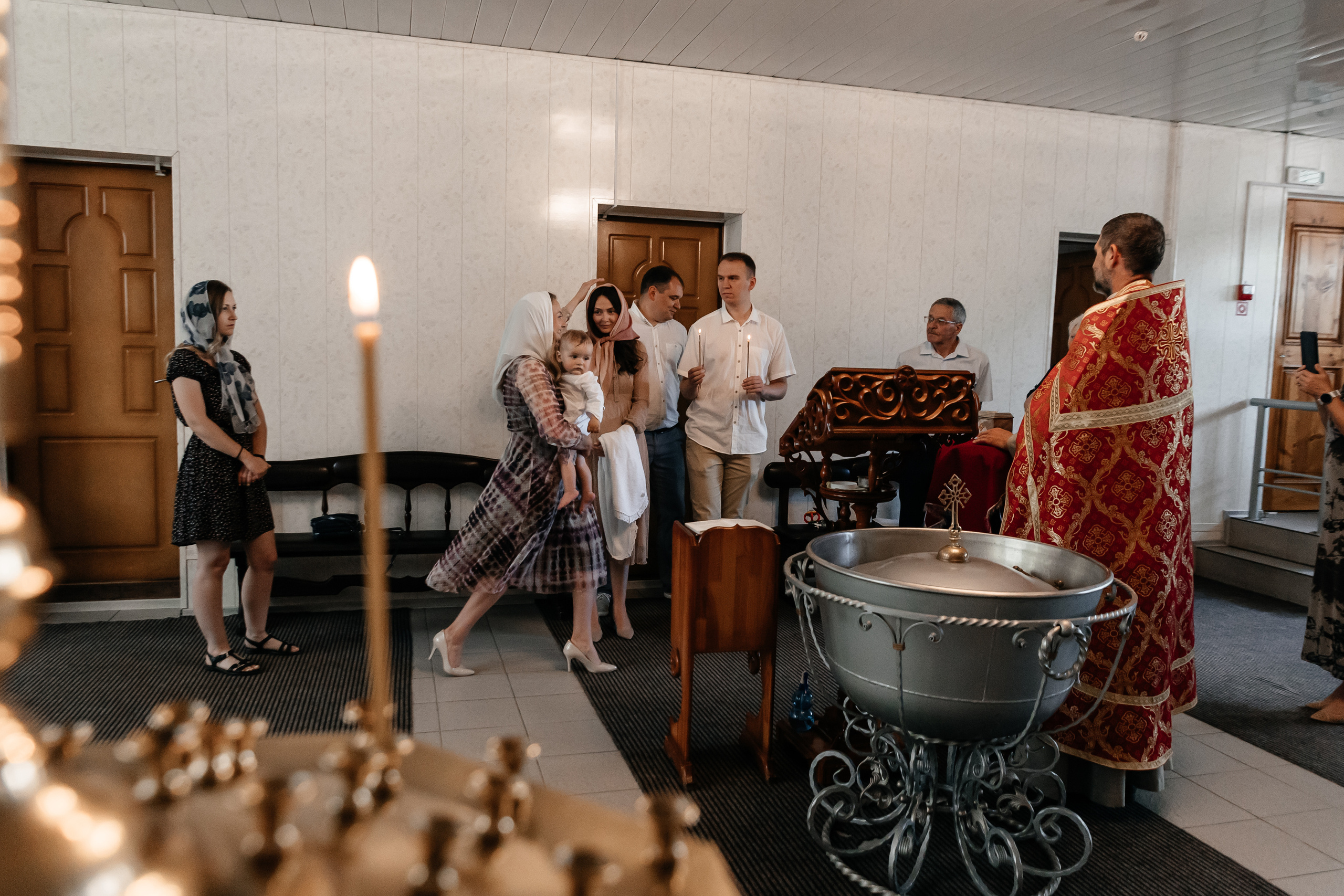 Крещение Никиты. Семейный фотограф Минск Усова Ольга