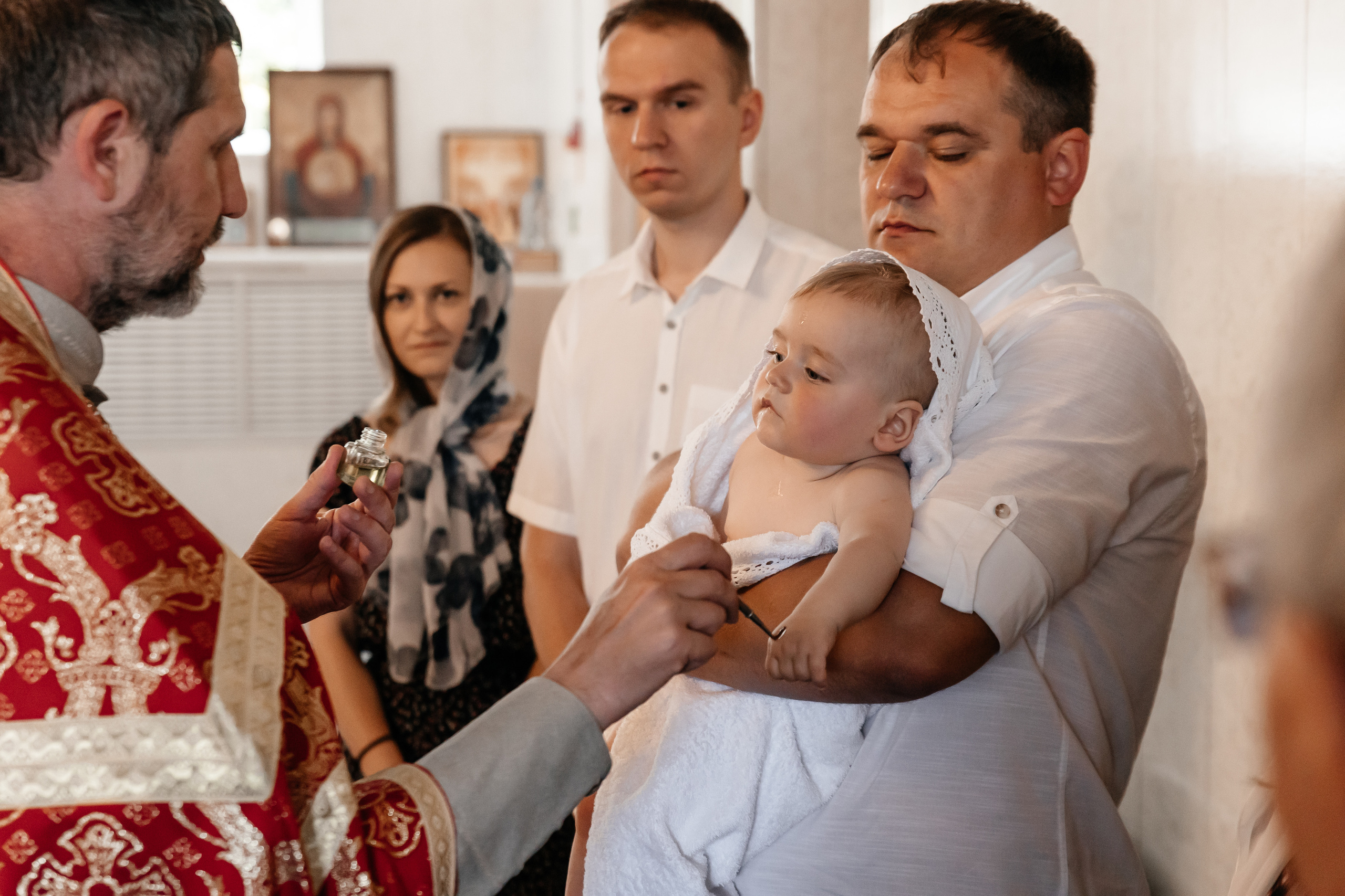 Крещение Никиты. Семейный фотограф Минск Усова Ольга