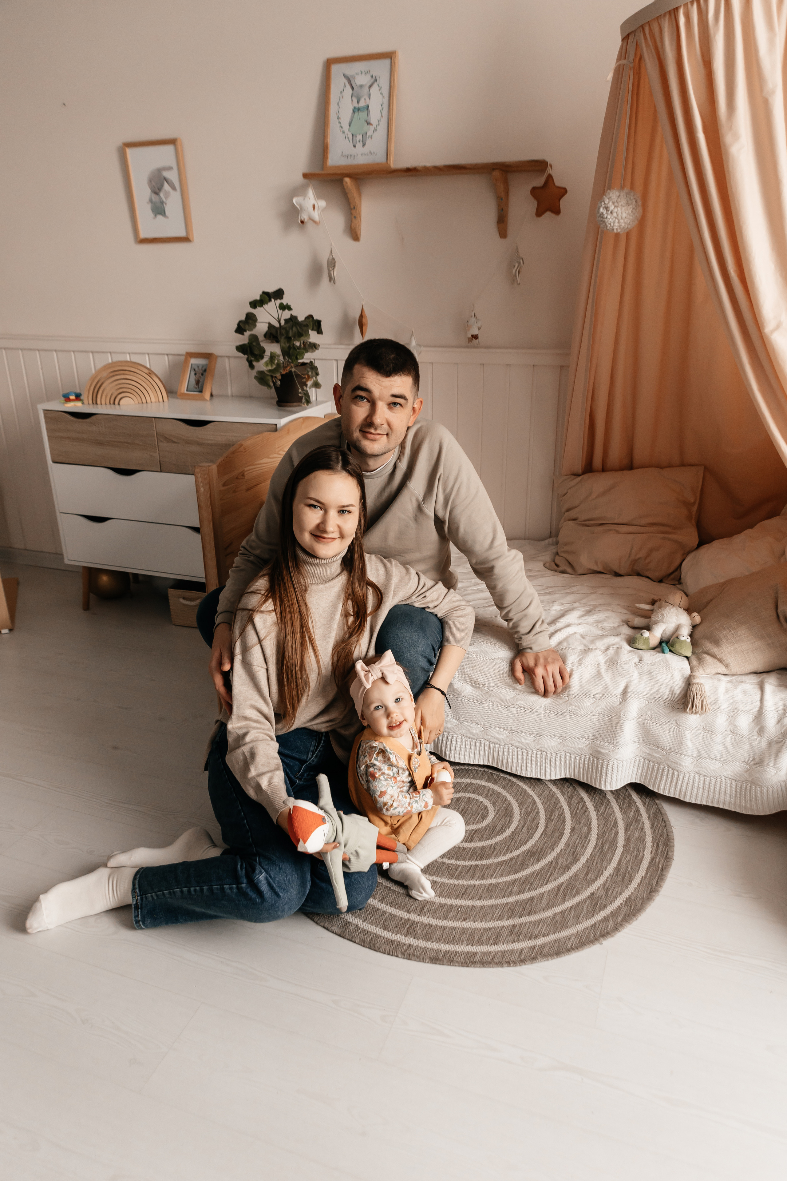 Наталья, Артем и Ксюша. Семейный фотограф Минск Усова Ольга