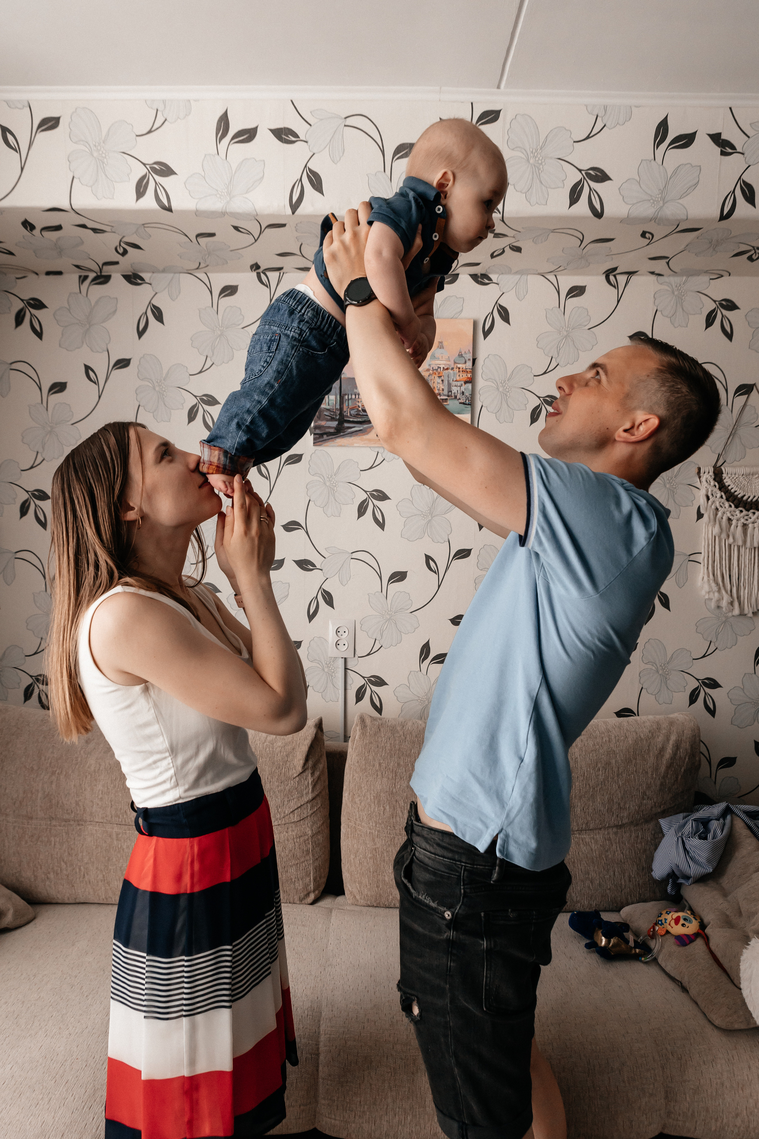 Юля, Витя, Мирон и Марфуня. Семейный фотограф Минск Усова Ольга