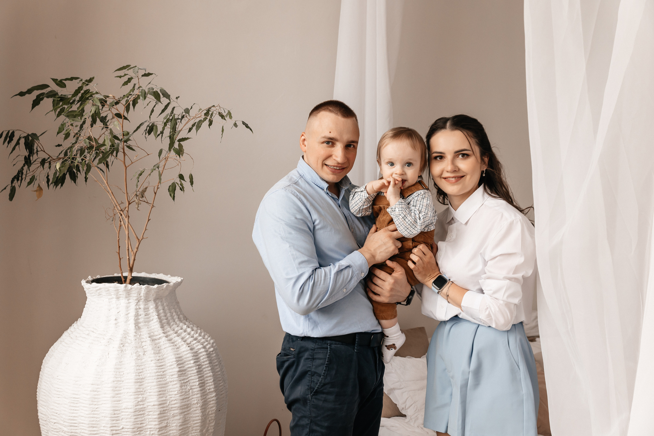 Кристина, Павел, Святослав. Семейный фотограф Минск Усова Ольга