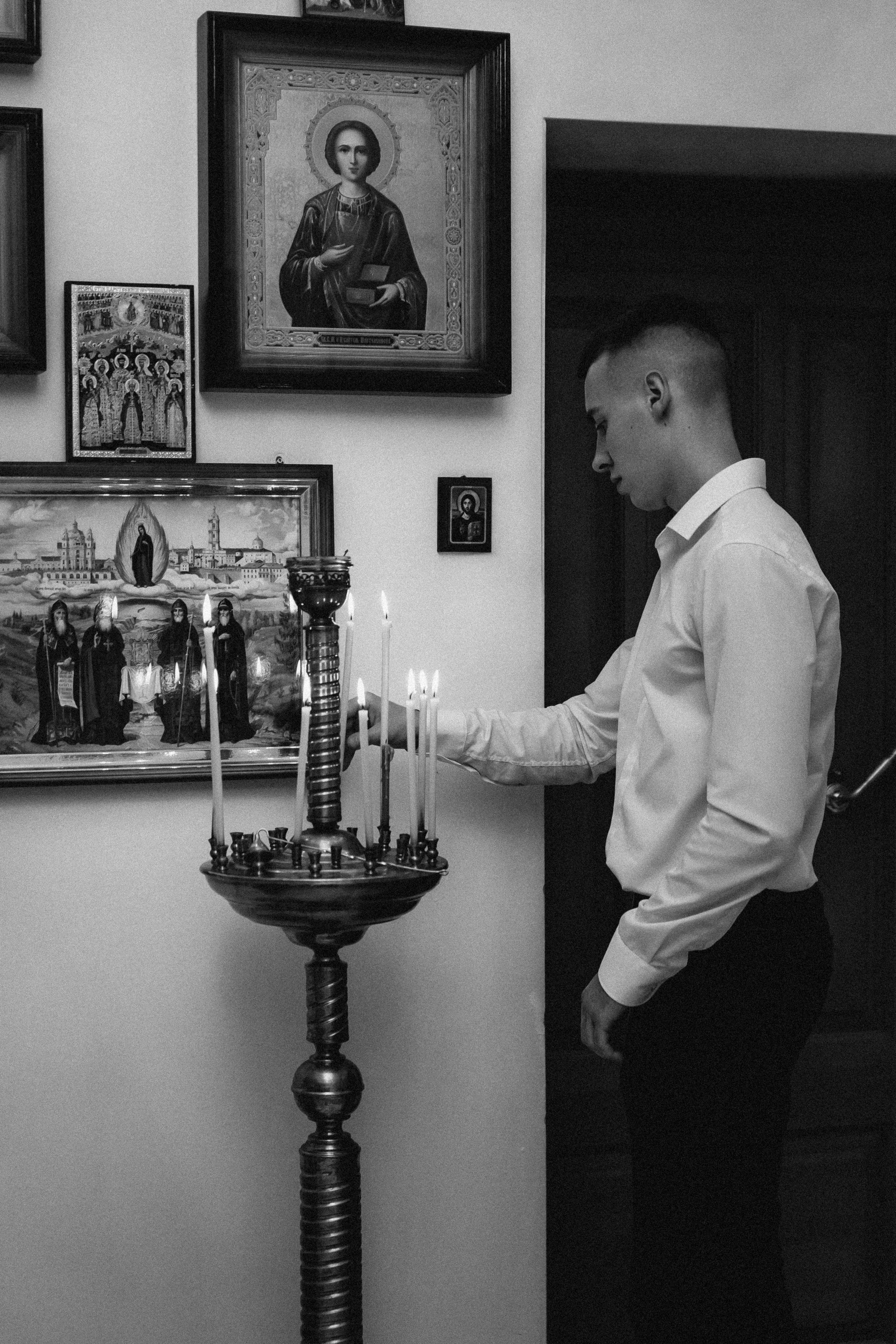 Крещение Марка. Семейный фотограф Минск Усова Ольга