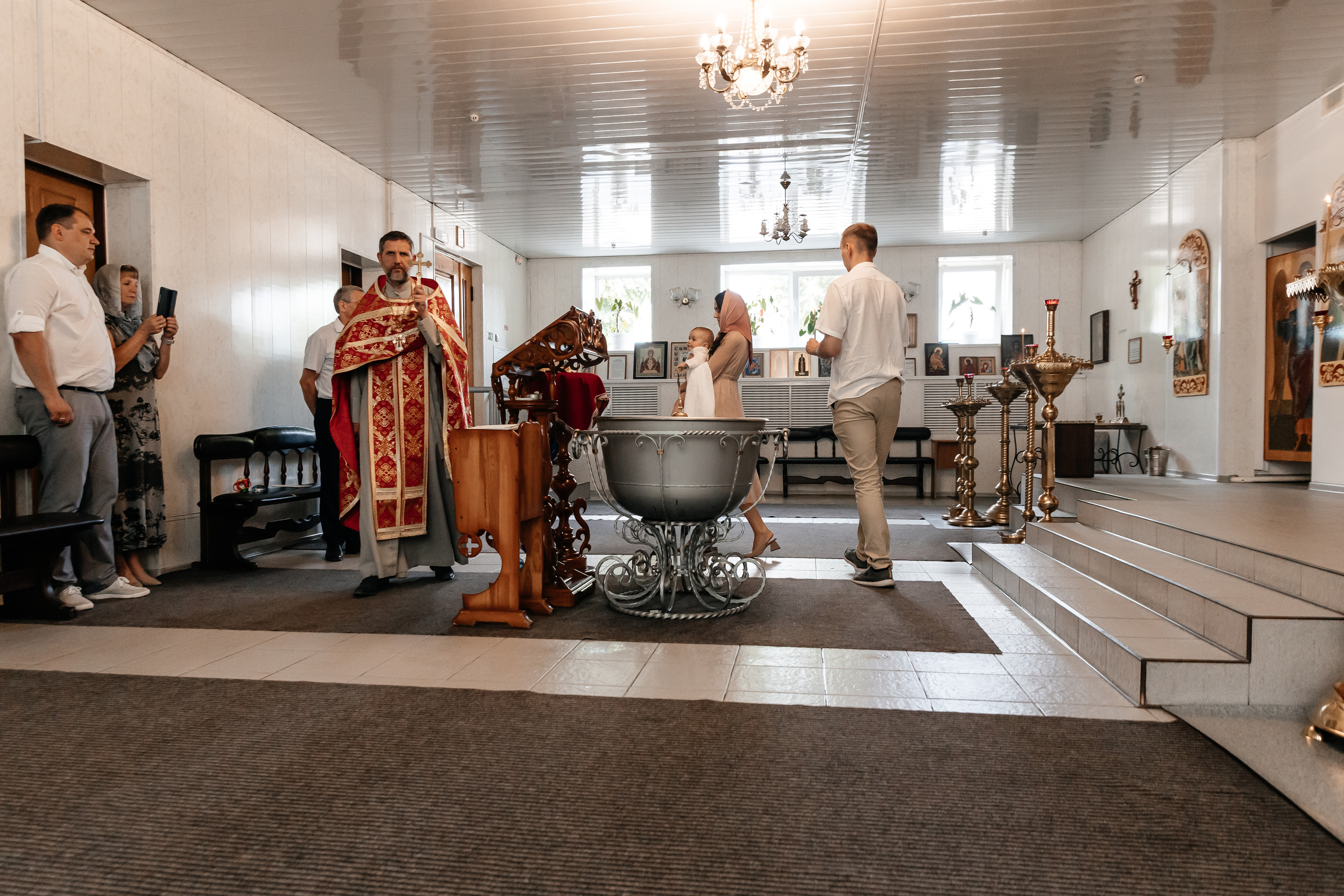 Крещение Никиты. Семейный фотограф Минск Усова Ольга