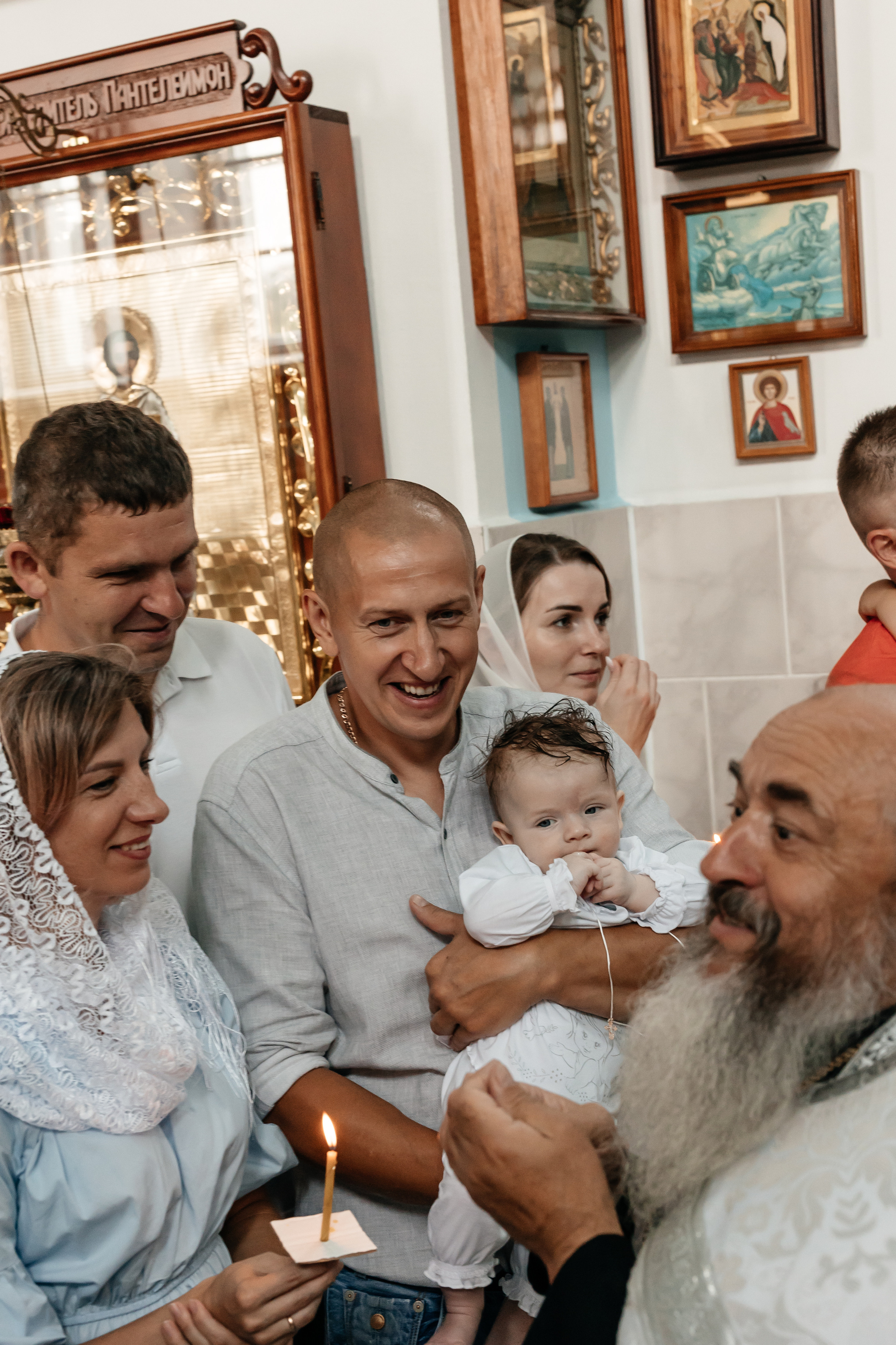 Крещение Никиты. Семейный фотограф Минск Усова Ольга