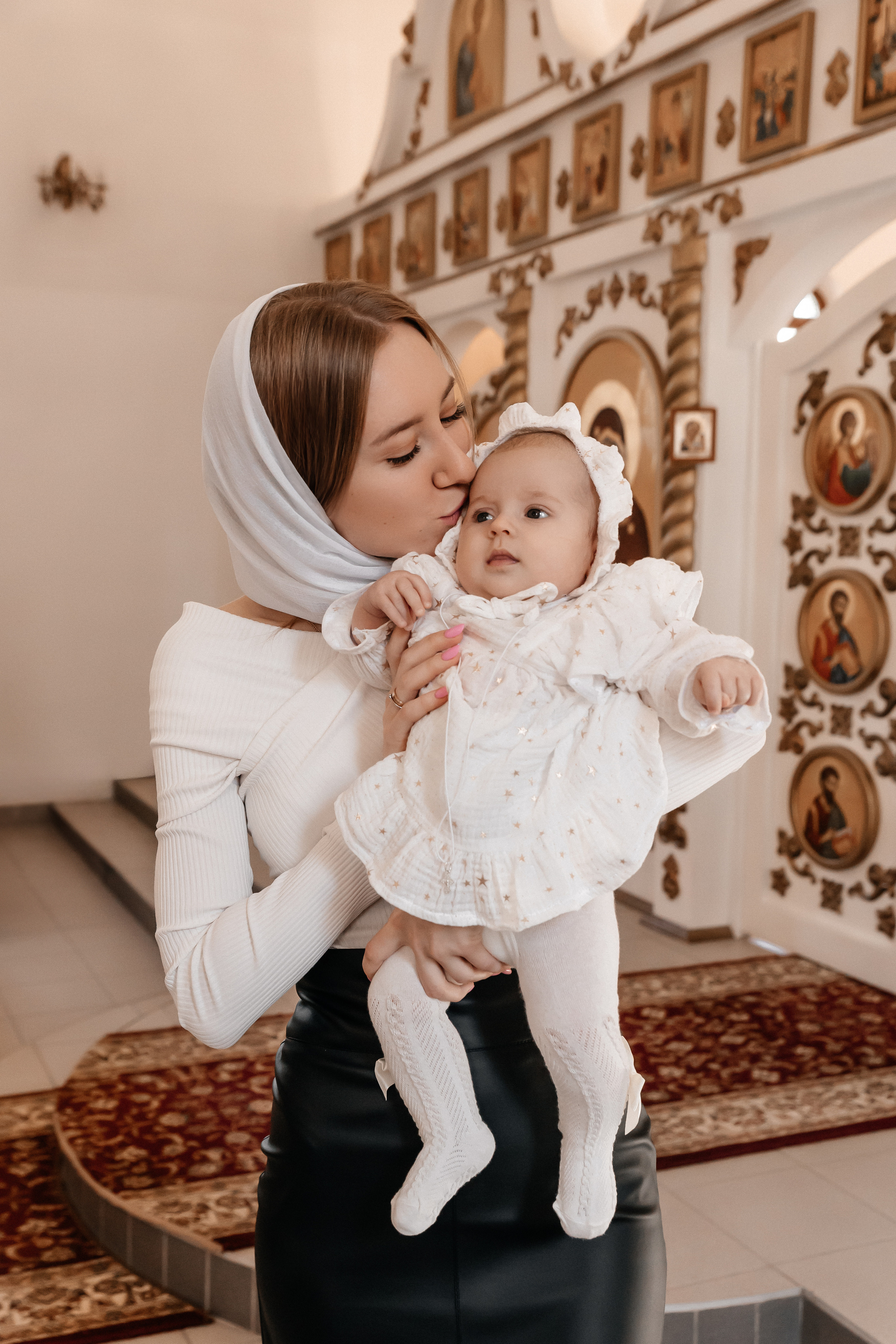 Крещение Анисии. Семейный фотограф Минск Усова Ольга