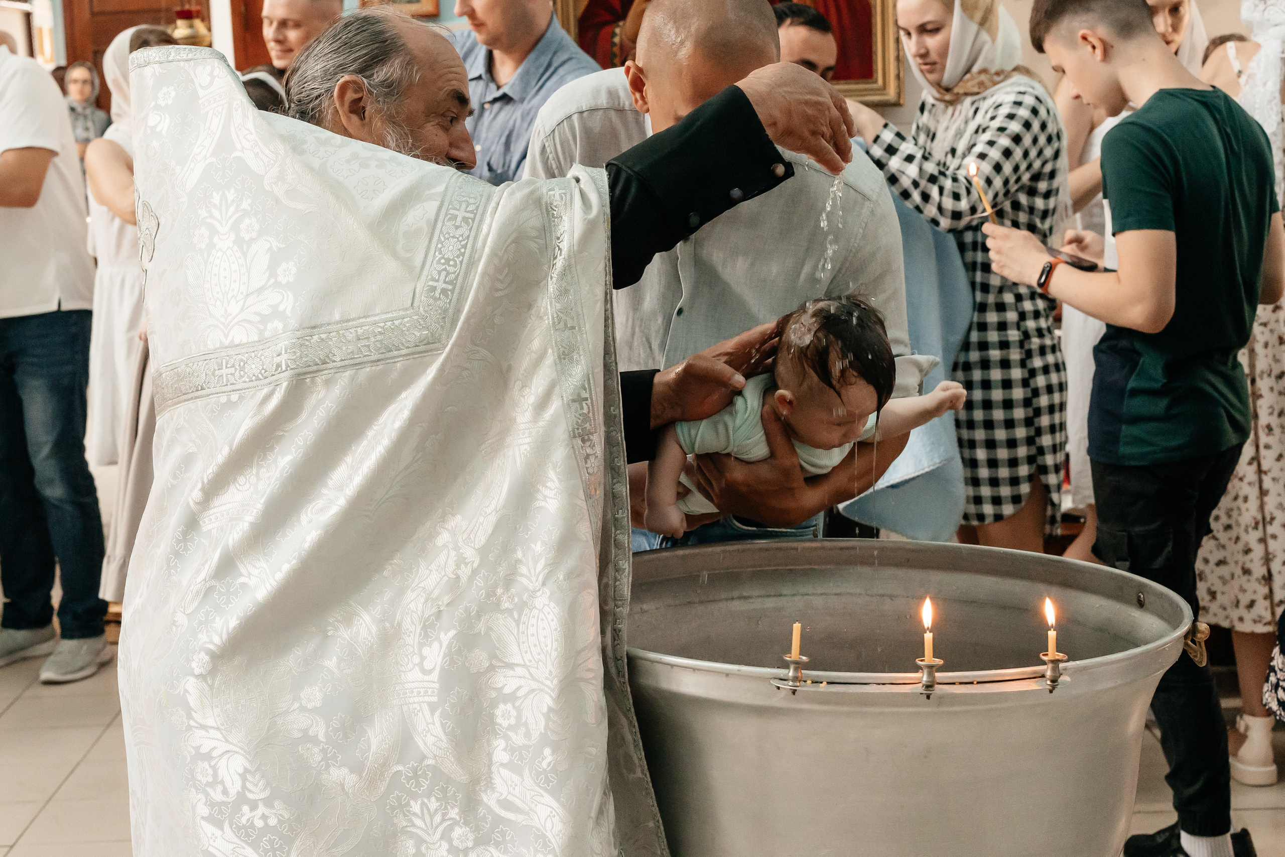 Крещение Никиты. Семейный фотограф Минск Усова Ольга