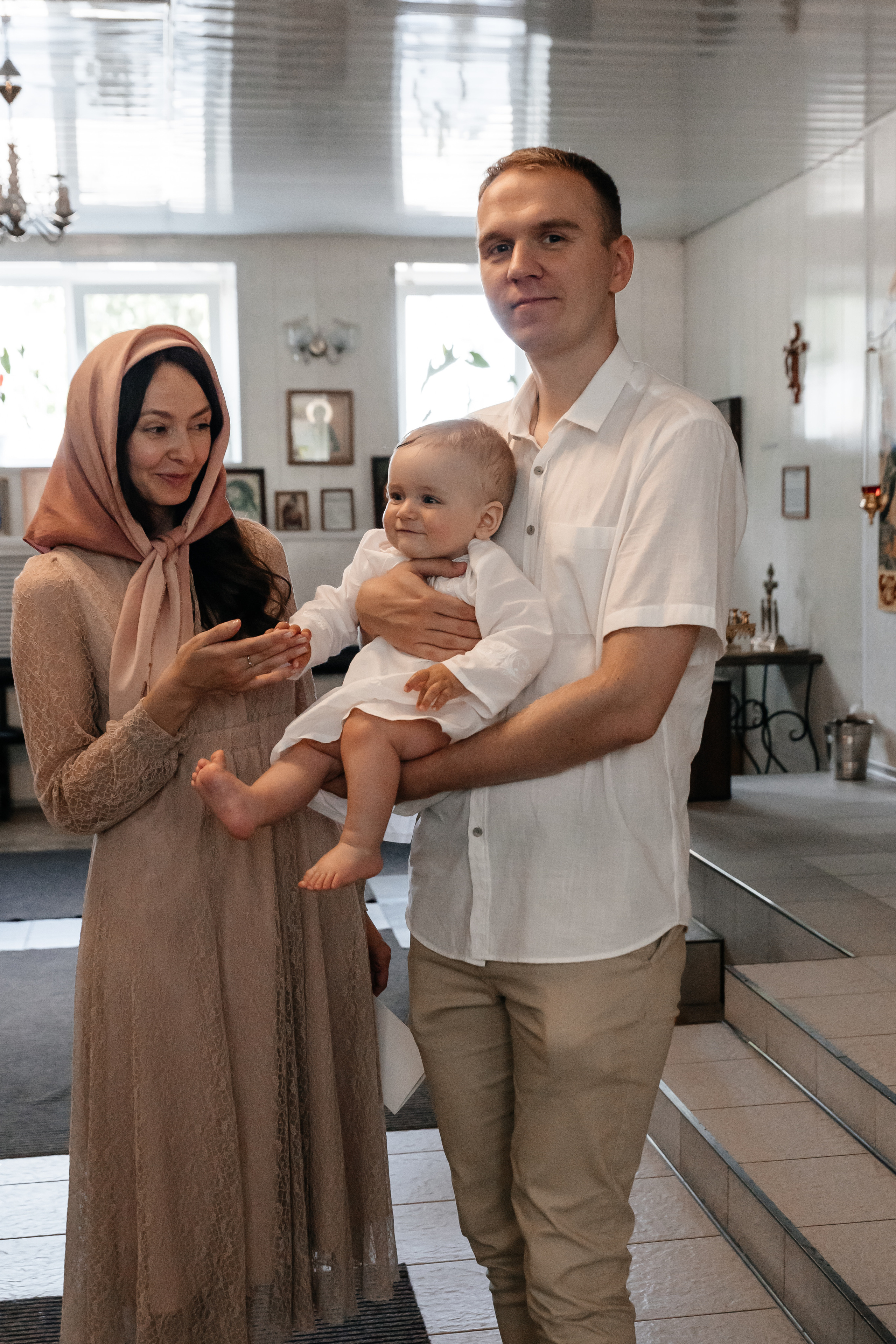 Крещение Никиты. Семейный фотограф Минск Усова Ольга