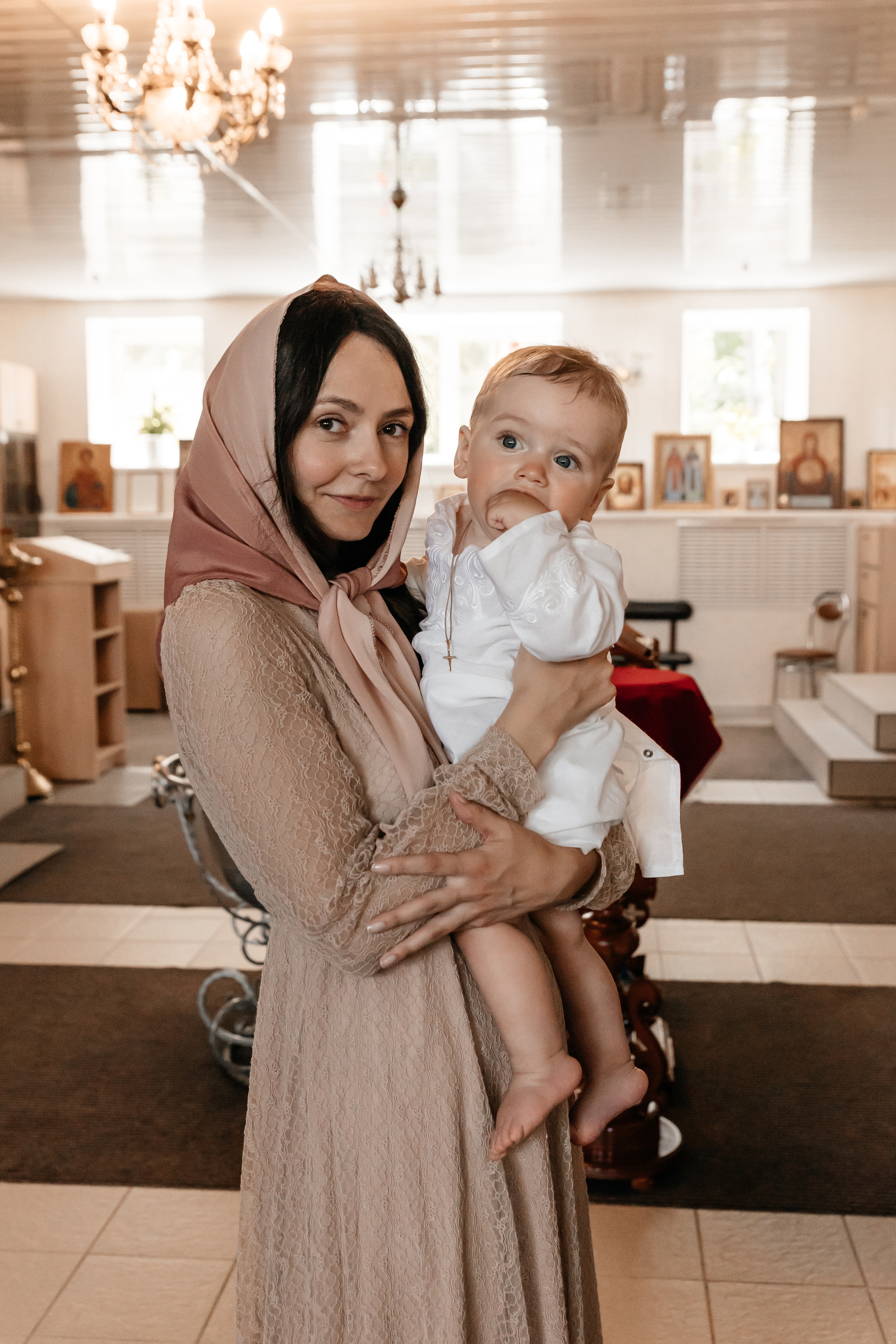 Крещение Никиты. Семейный фотограф Минск Усова Ольга