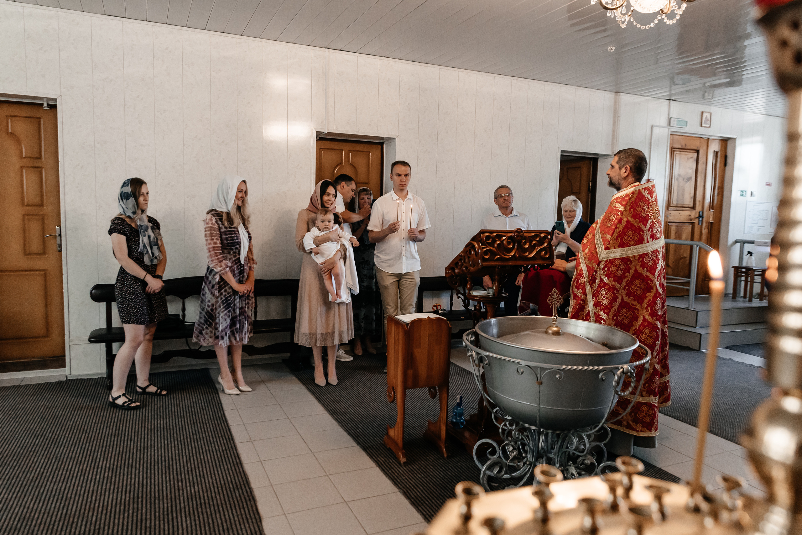 Крещение Никиты. Семейный фотограф Минск Усова Ольга