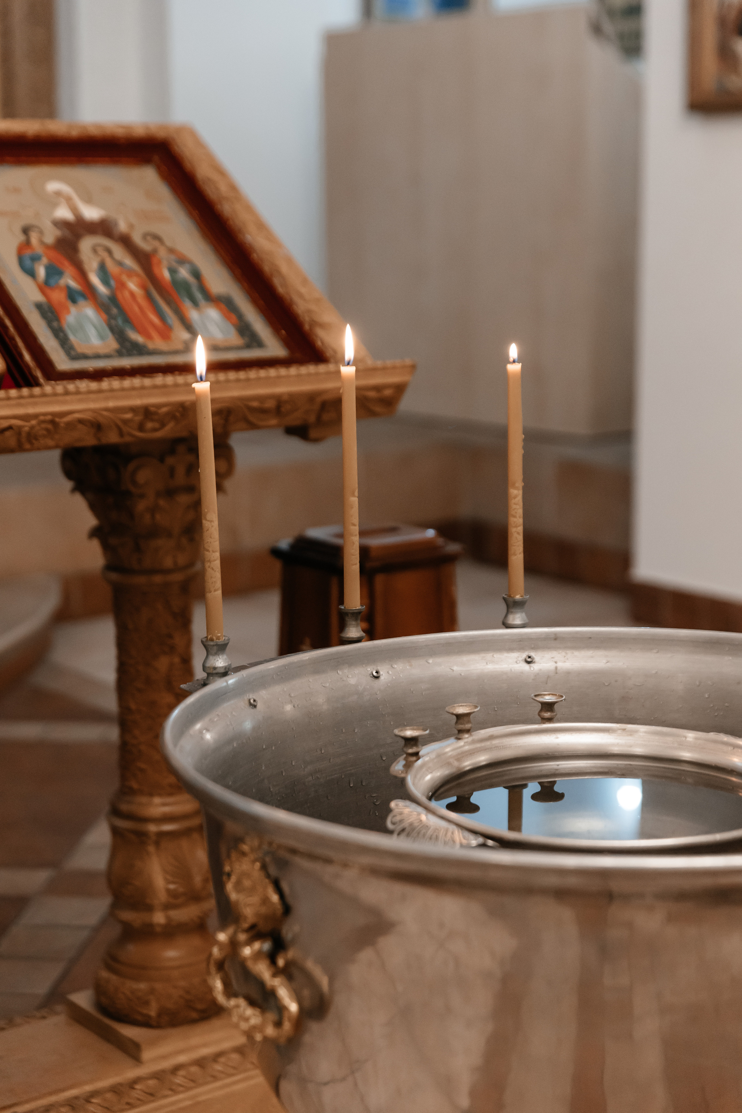 Крещение Ксении (конфиденциальное). Семейный фотограф Минск Усова Ольга