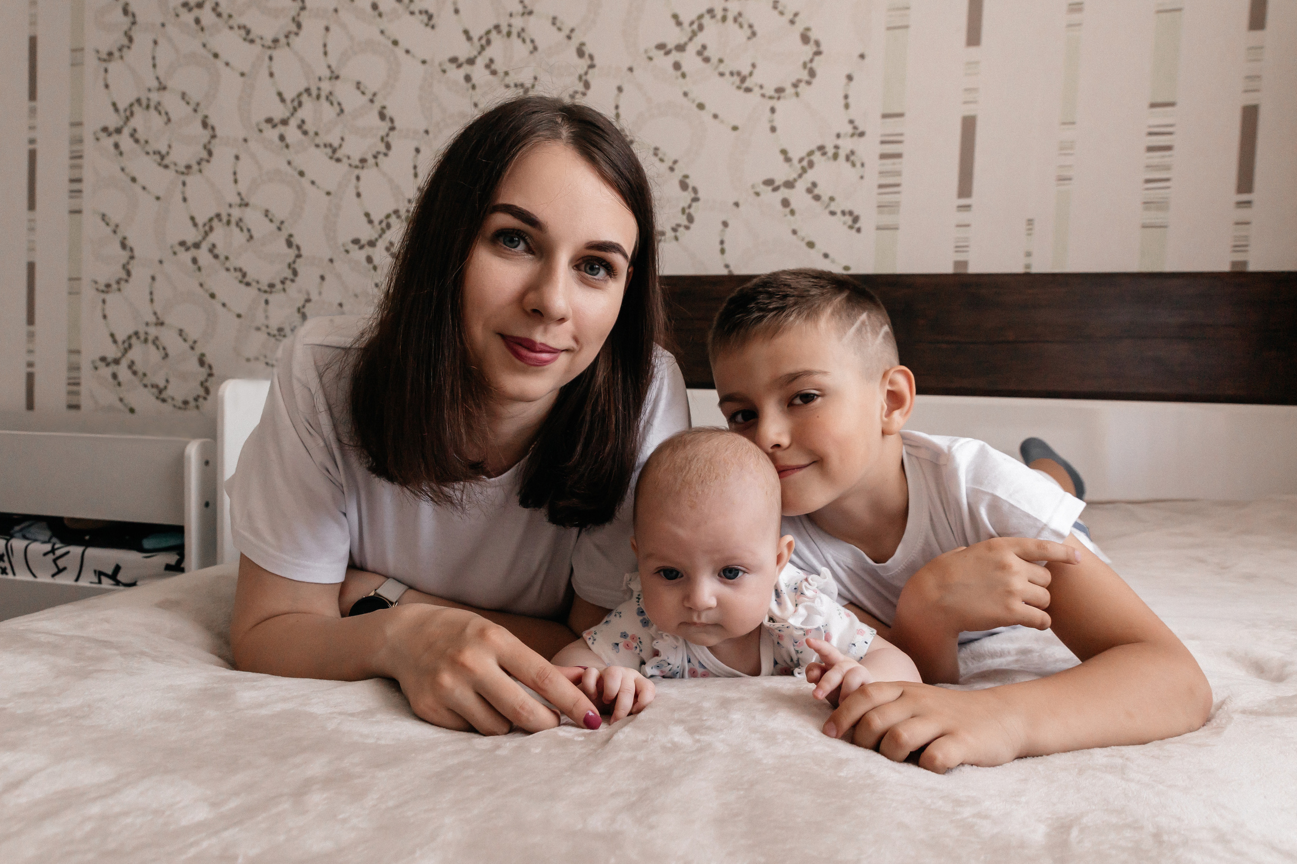 Наташа, Денис, Артем и Полина. Семейный фотограф Минск Усова Ольга