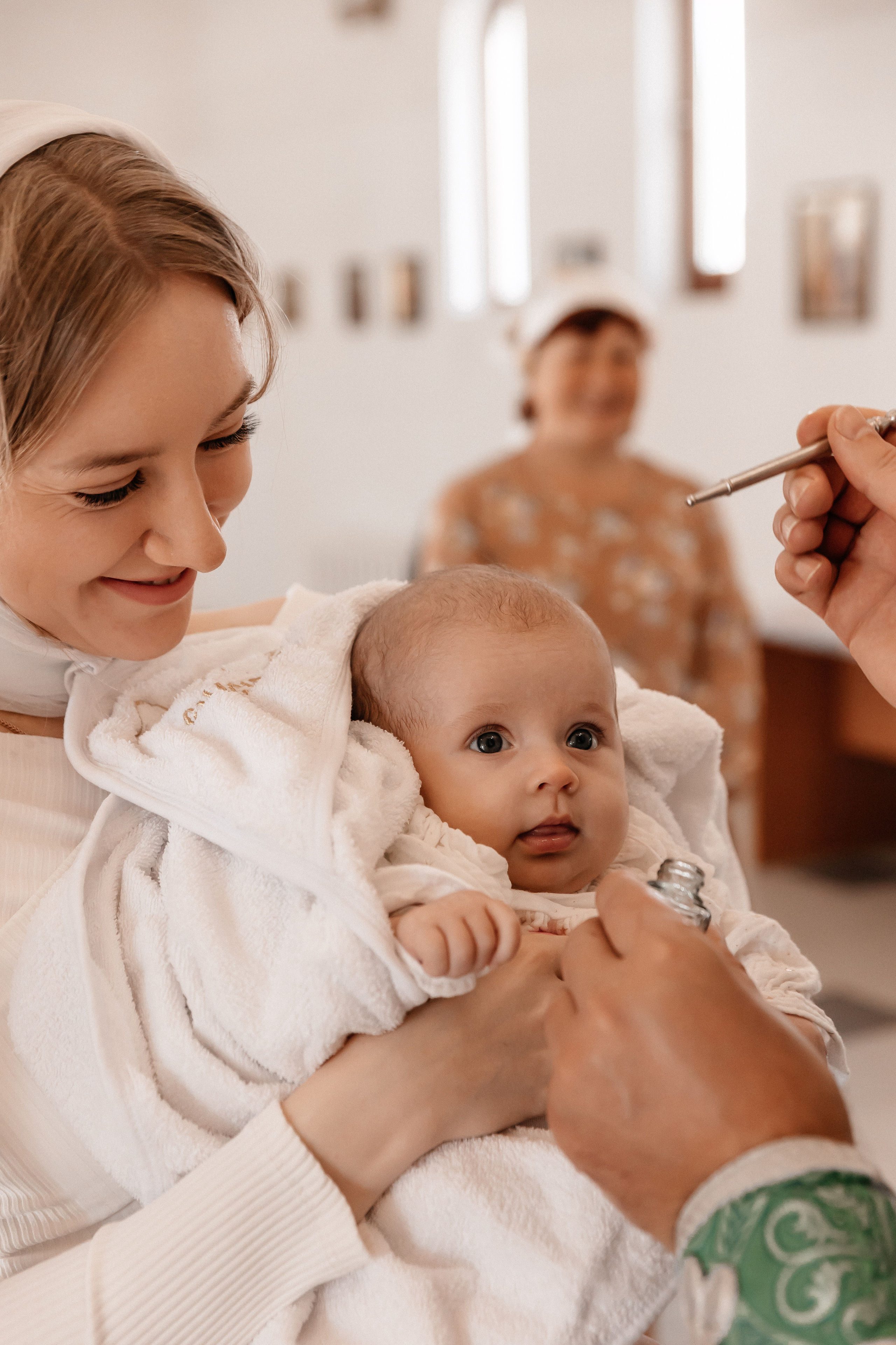 Крещение Анисии. Семейный фотограф Минск Усова Ольга