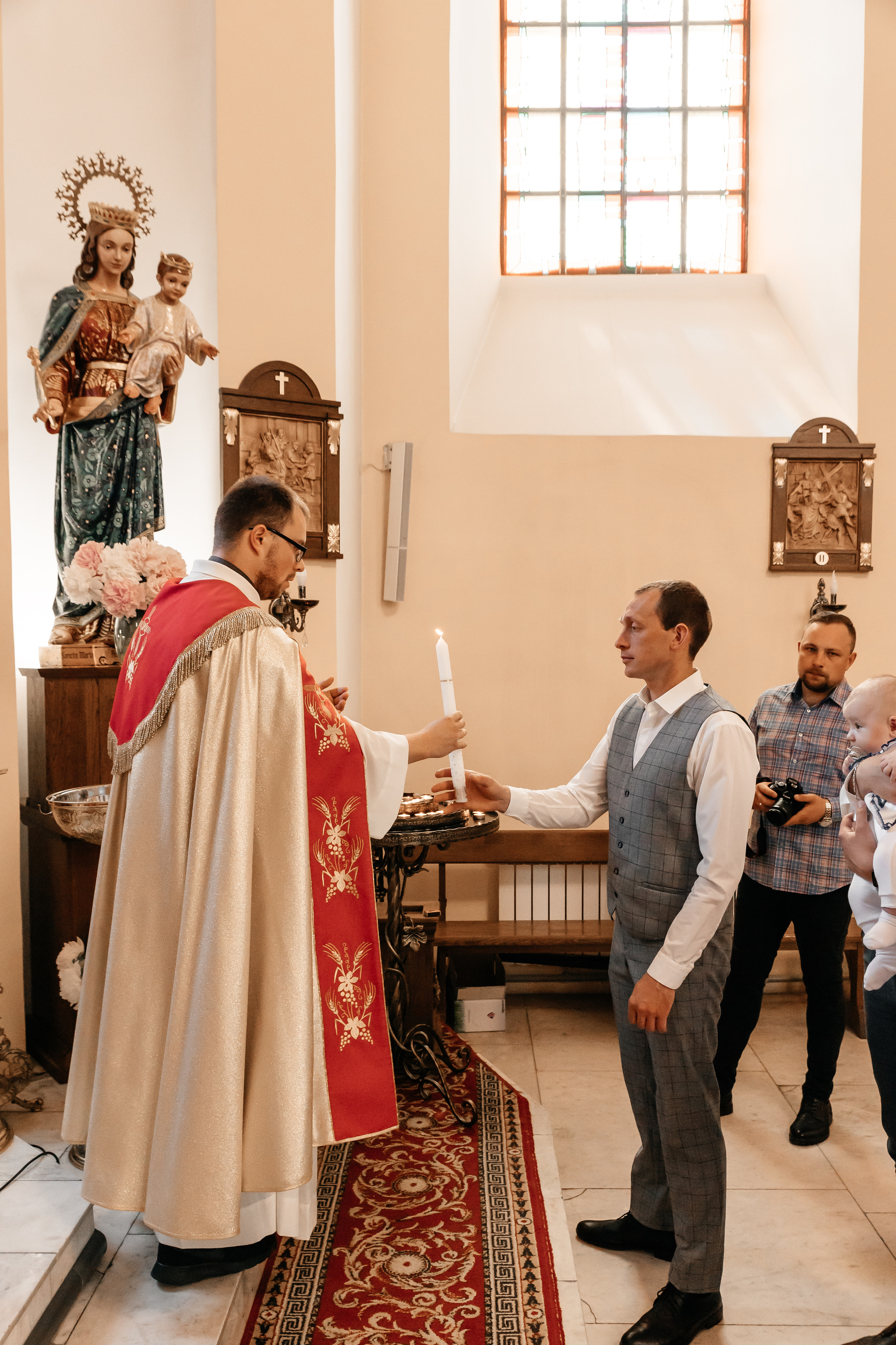 Крещение Полины. Семейный фотограф Минск Усова Ольга