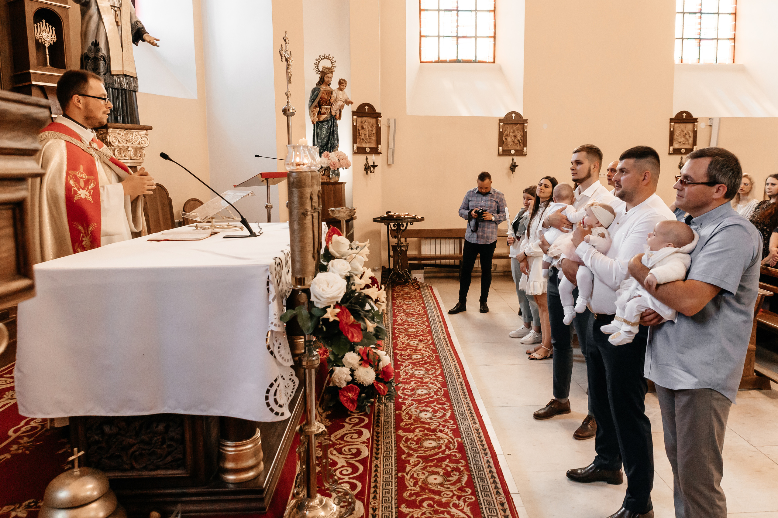 Крещение Полины. Семейный фотограф Минск Усова Ольга