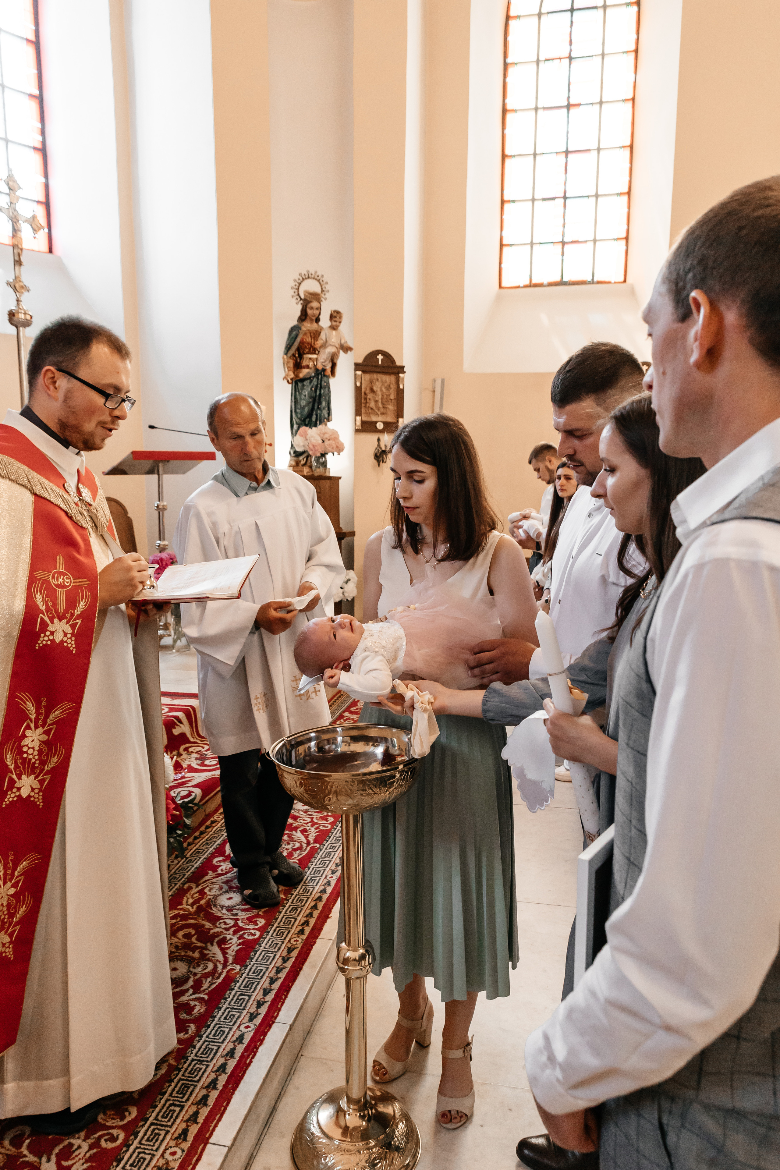 Крещение Полины. Семейный фотограф Минск Усова Ольга