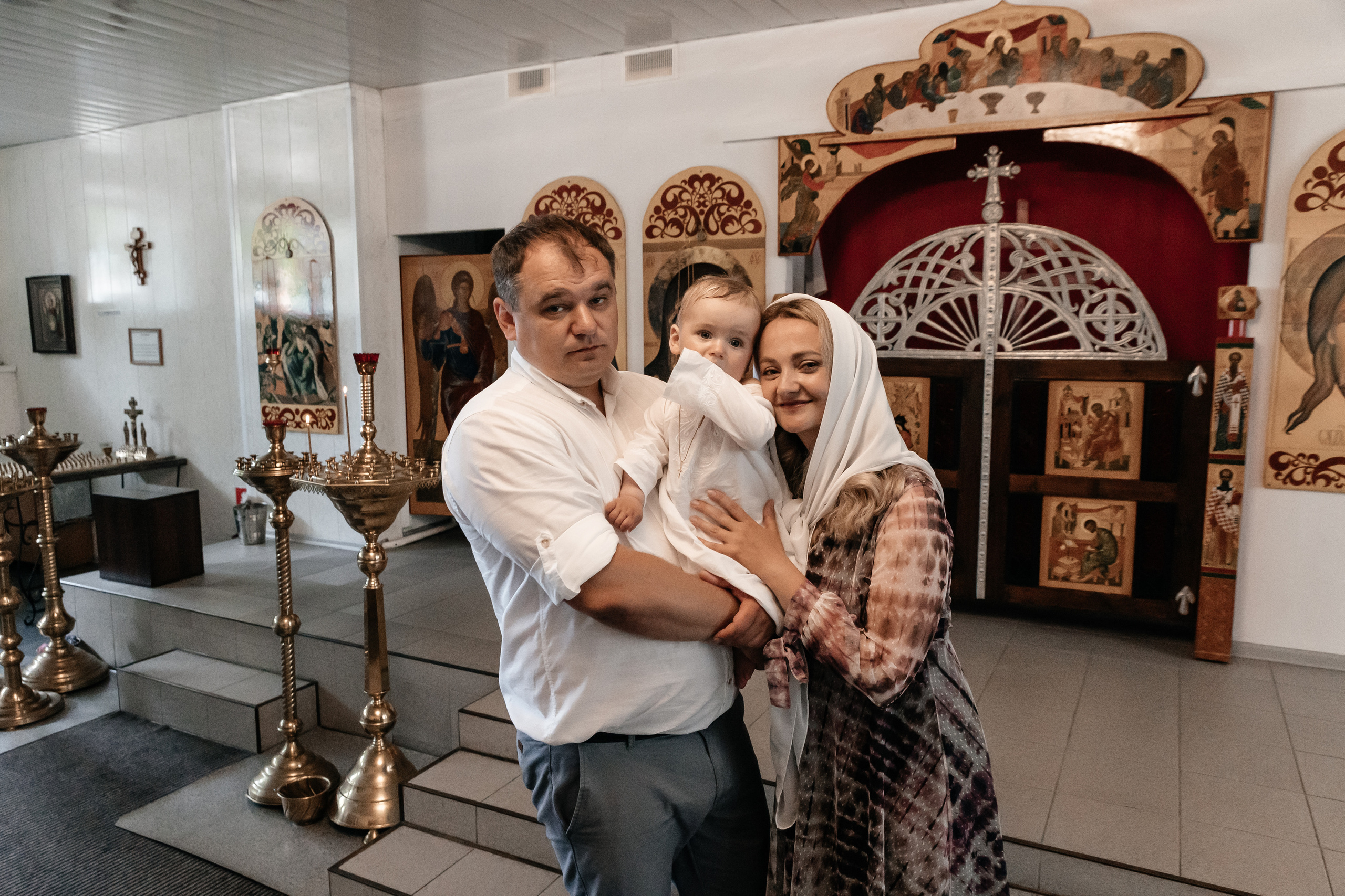 Крещение Никиты. Семейный фотограф Минск Усова Ольга