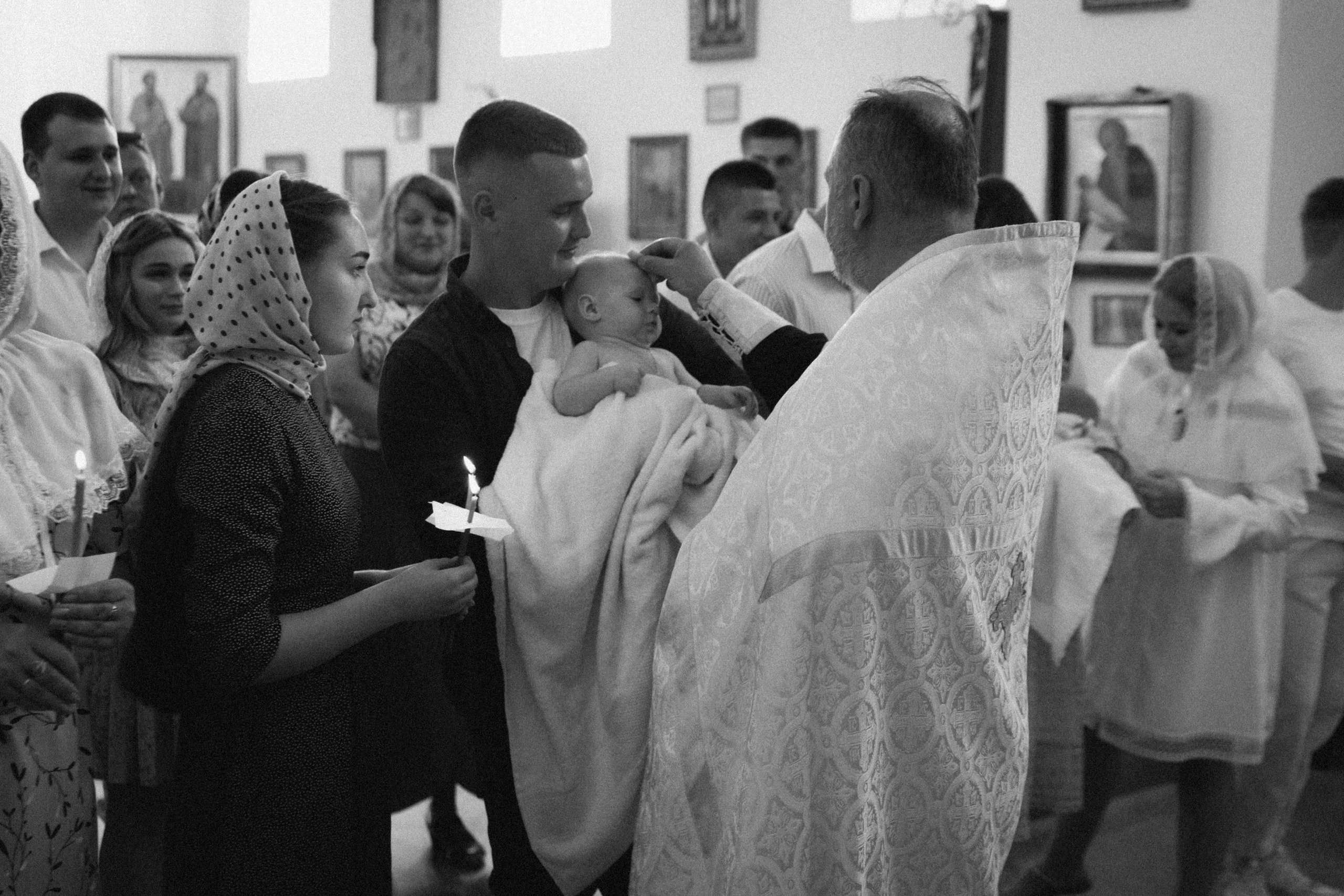 Крещение Тимофея. Семейный фотограф Минск Усова Ольга