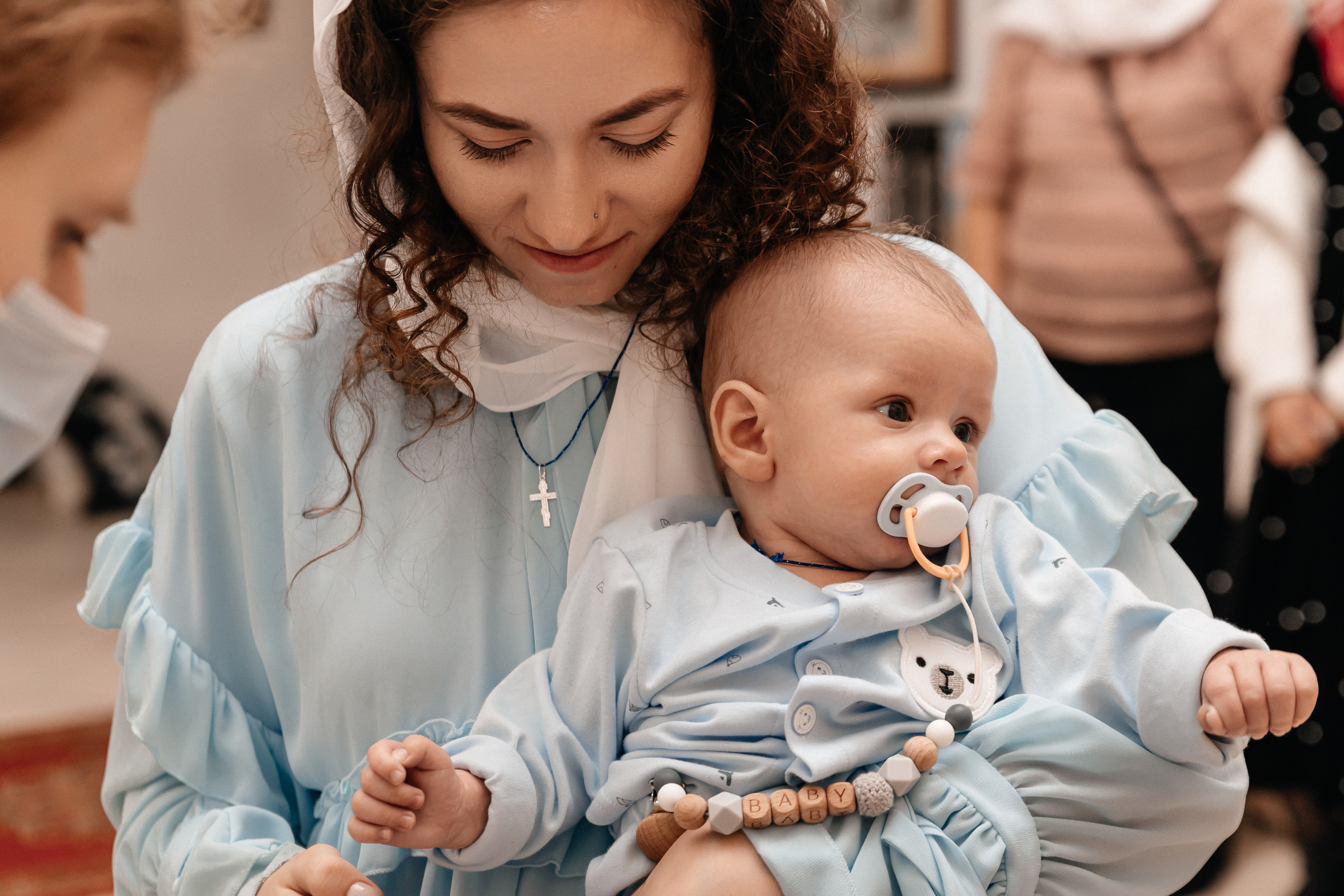 Крещение Марка. Семейный фотограф Минск Усова Ольга