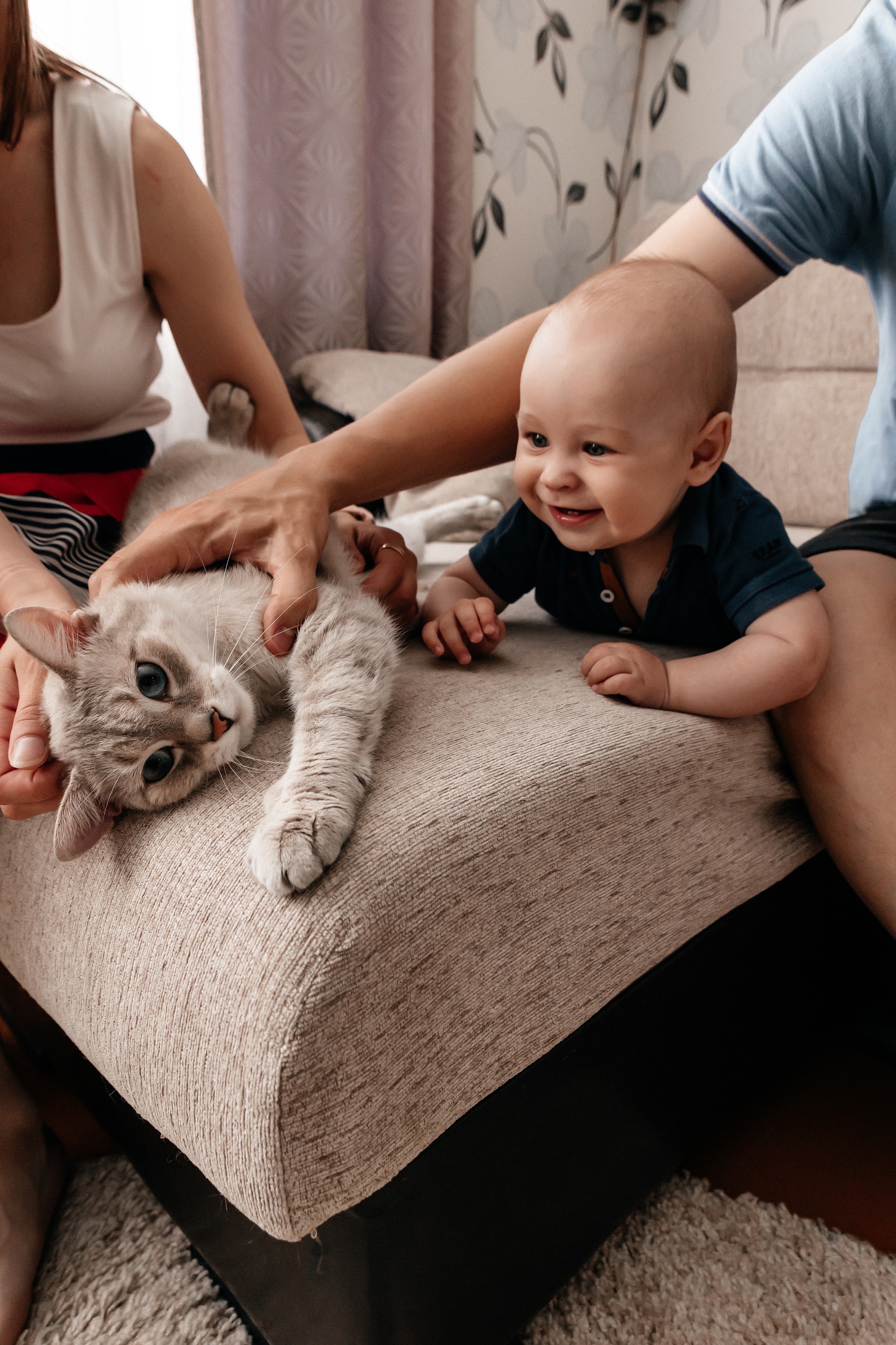 Юля, Витя, Мирон и Марфуня. Семейный фотограф Минск Усова Ольга