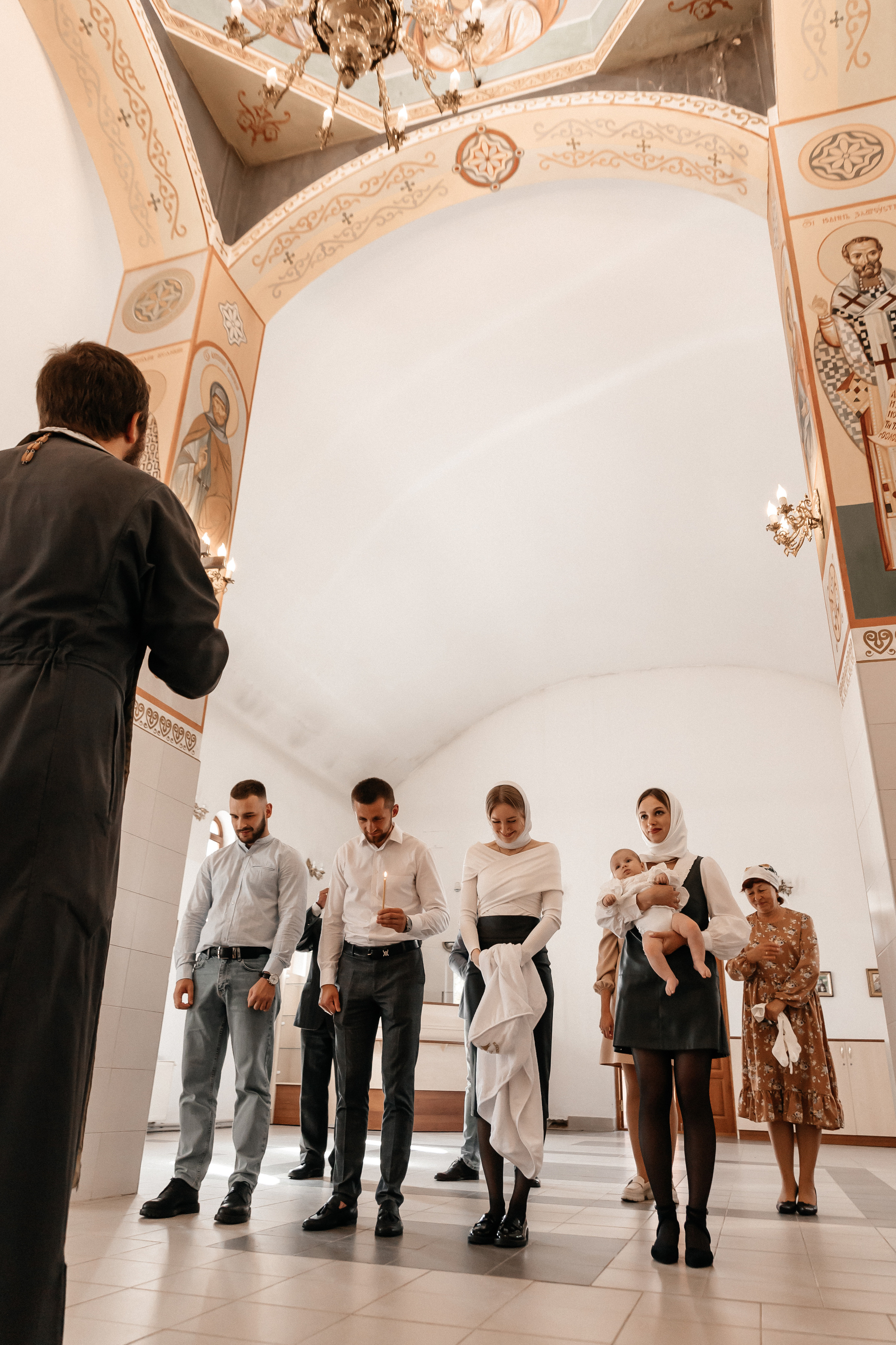 Крещение Анисии. Семейный фотограф Минск Усова Ольга